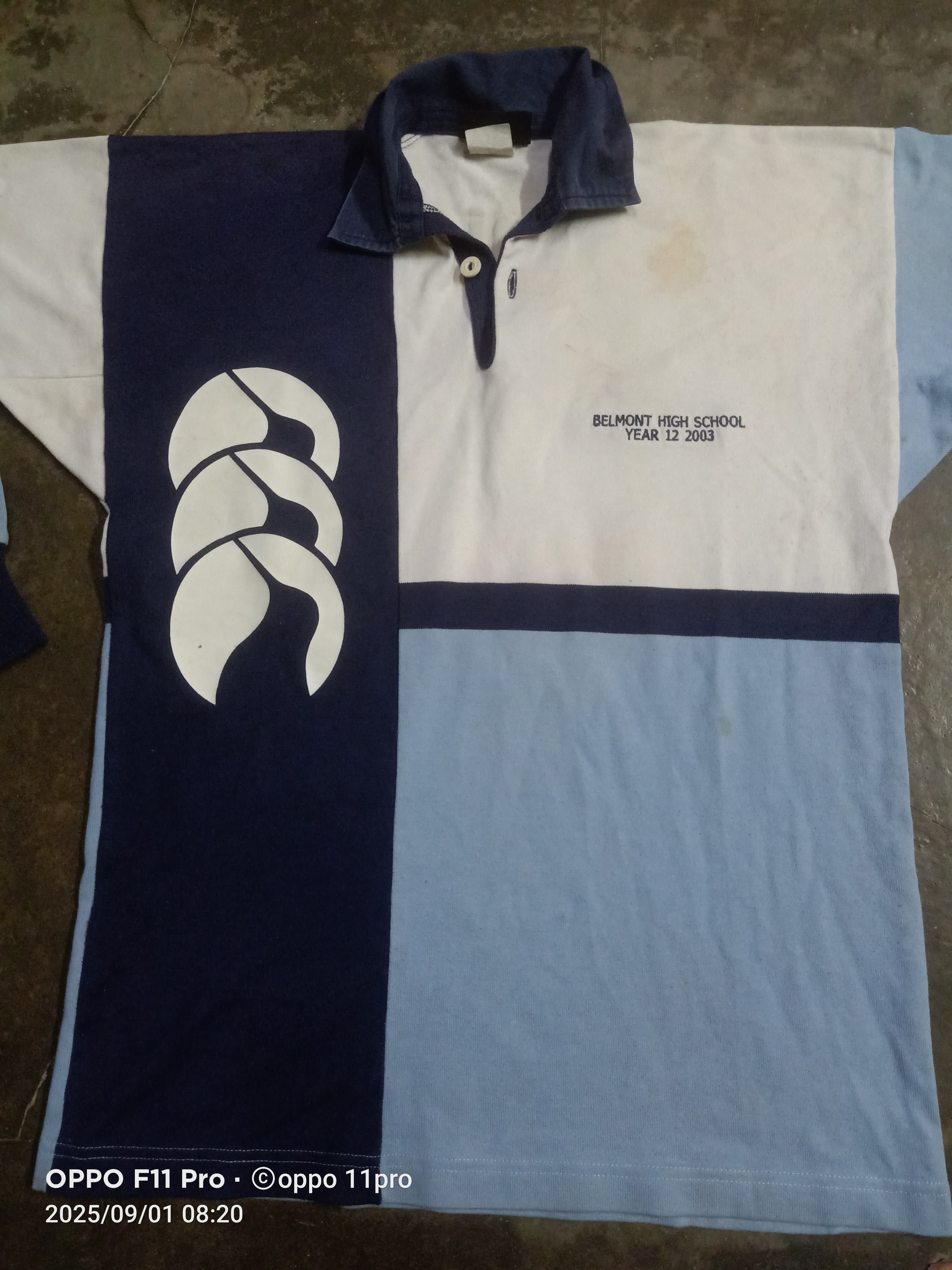 Canterbury of New Zealand 🌟Canterbury Polo Tee Men High School 🌟 Size US S / EU 44-46 / 1 - 1 Thumbnail