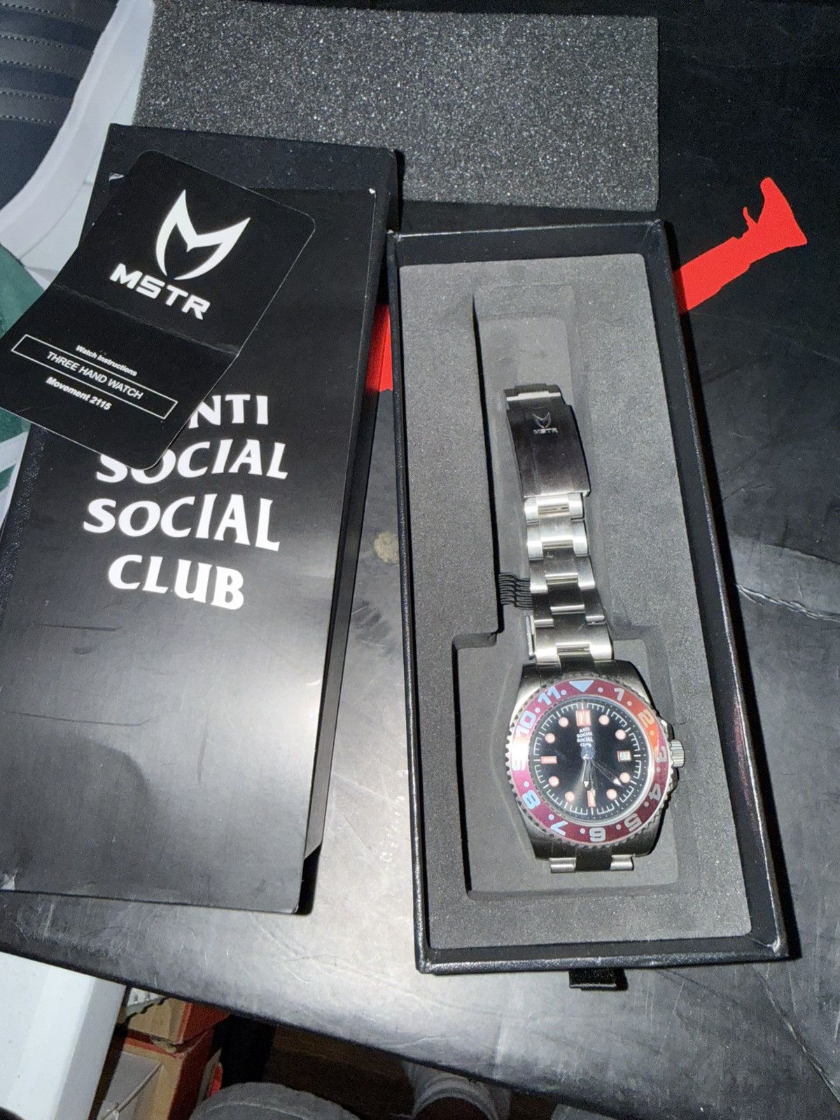 Anti Social Social Club Anti social social club watch Size ONE SIZE - 2 Thumbnail