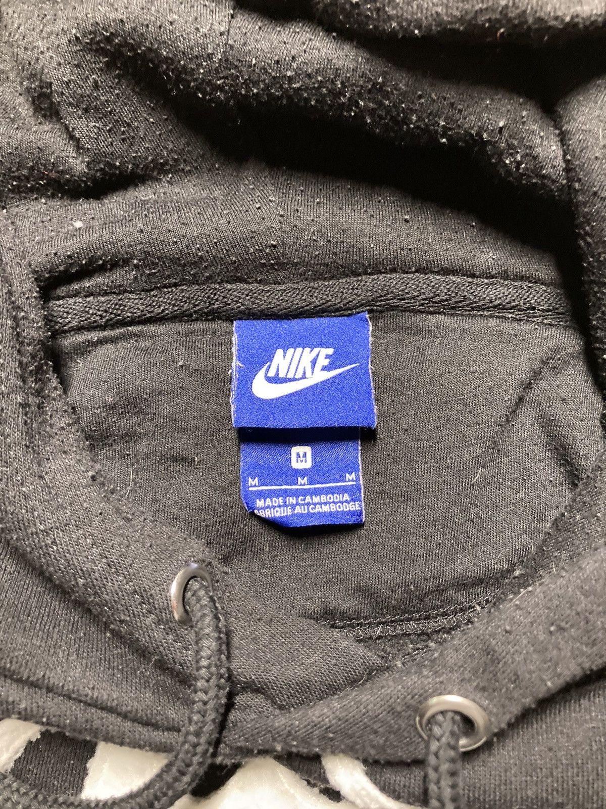 Nike ⛩️Nike Custom Hoodie Rare Y2K Punk Rock Devil Cross Hearts L⛩️ Size US M / EU 48-50 / 2 - 6 Thumbnail
