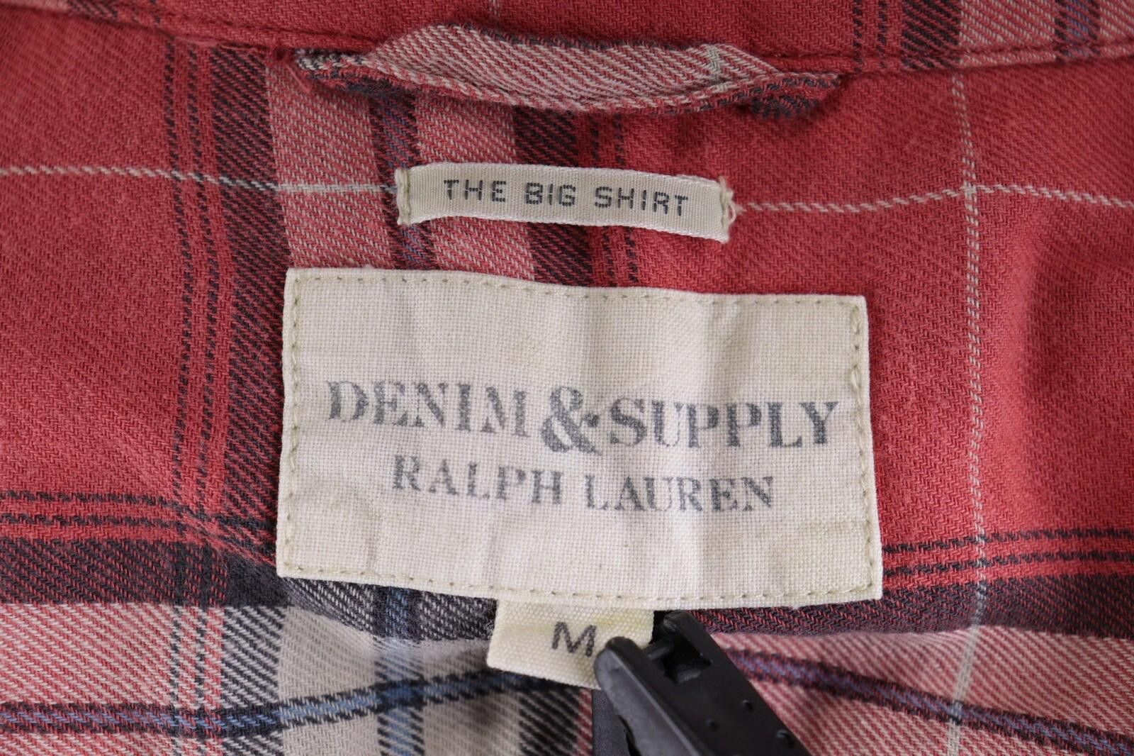 Denim & Supply Ralph Lauren Denim & Supply The Big Shirt Check Plaid Shirt Size M Size US M / EU 48-50 / 2 - 11 Thumbnail