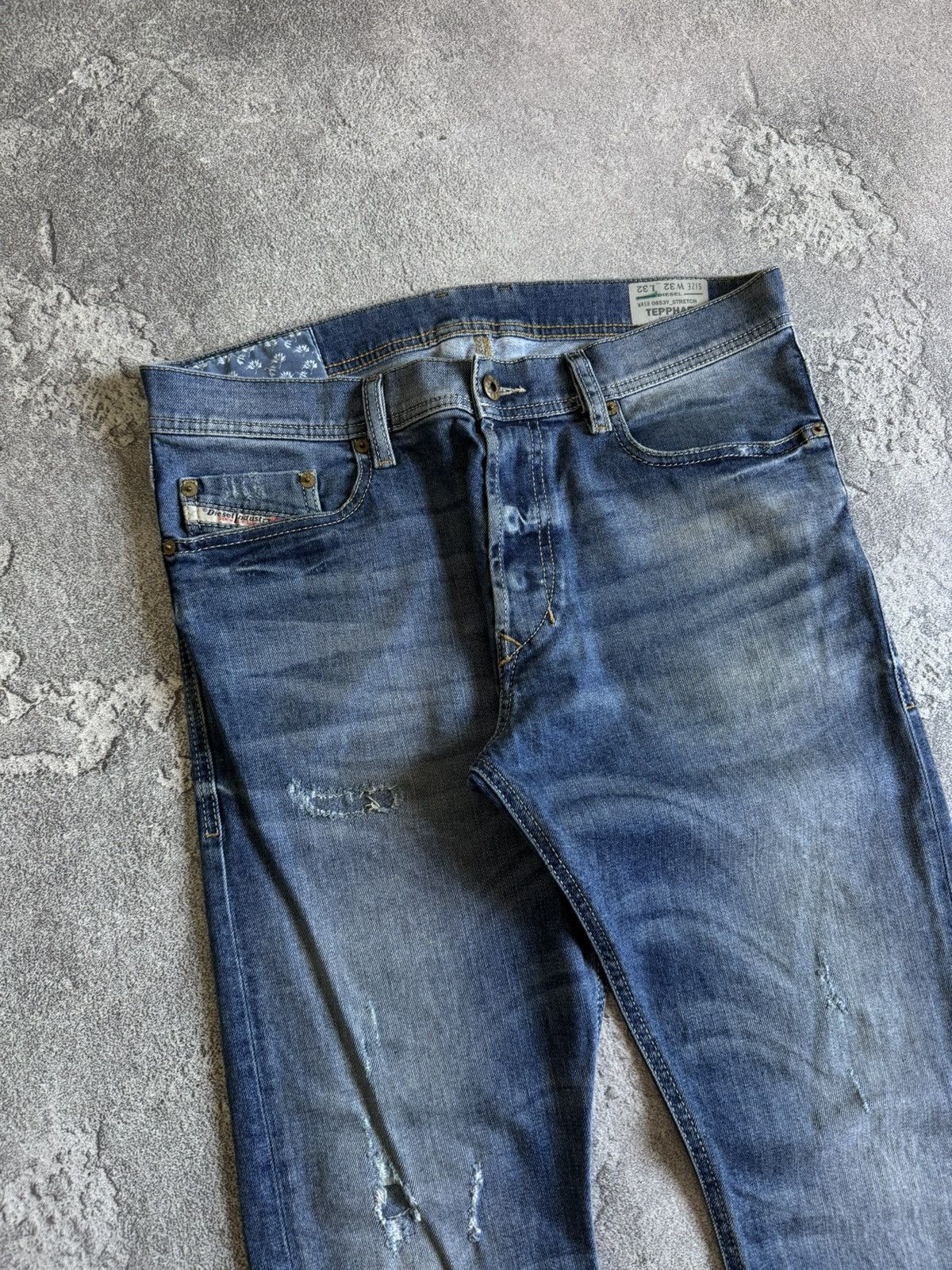 Diesel Diesel 32/32 tepphar slim carrot denim pants jeans trousers Size US 32 / EU 48 - 9 Thumbnail