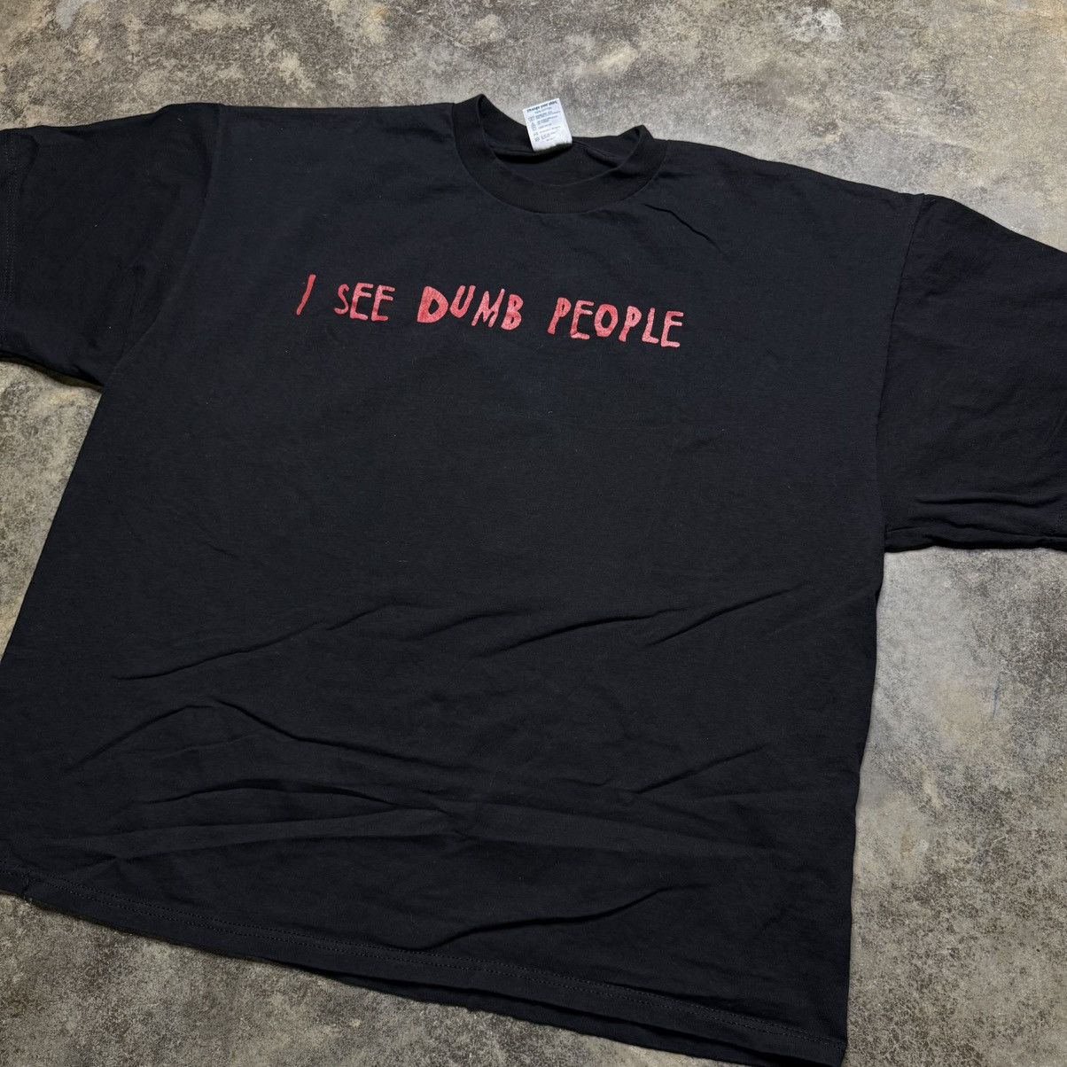 Vintage vibtage i see dead people parody movie tshirt Size US XXL / EU 58 / 5 - 2 Thumbnail