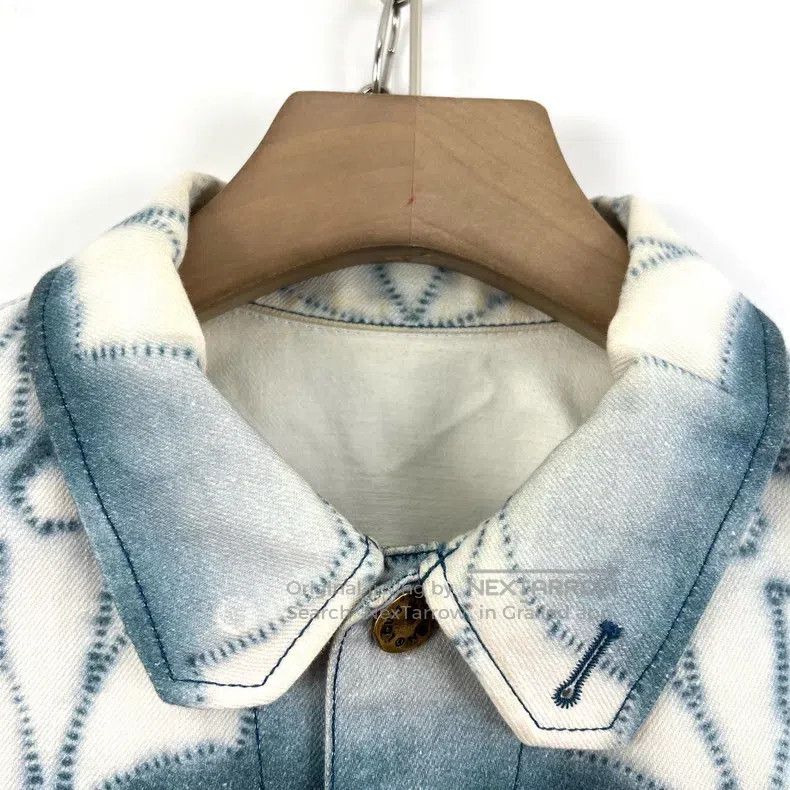 Louis Vuitton Louis Vuitton Skein printed lapel denim jacket Size US S / EU 44-46 / 1 - 3 Thumbnail