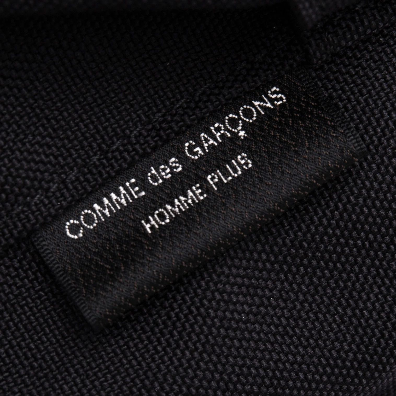 Comme des Garcons Homme Plus Nylon Backpack in Black, Good Condition Size ONE SIZE - 13 Thumbnail