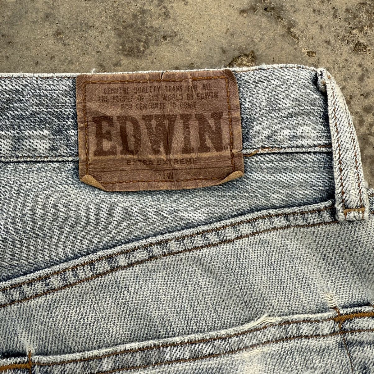 Edwin VINTAGE EDWIN FADED RIPPED JEANS DENIM PANTS Size US 31 - 11 Thumbnail