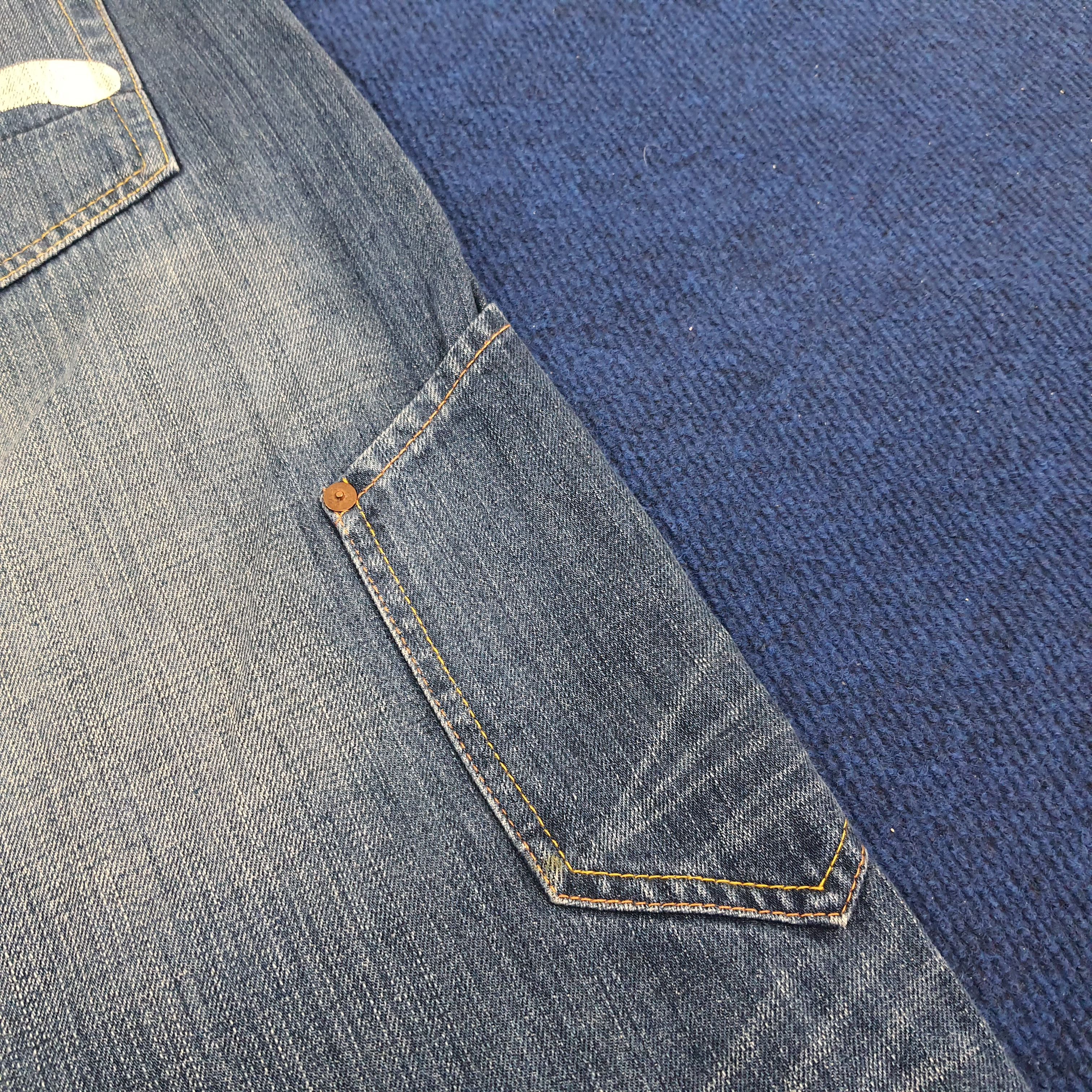 Evisu × Japanese Brand × Vintage Vintage Evisu Cargo Style Custom Daicock Japan Brand Jeans Size US 31 - 6 Thumbnail