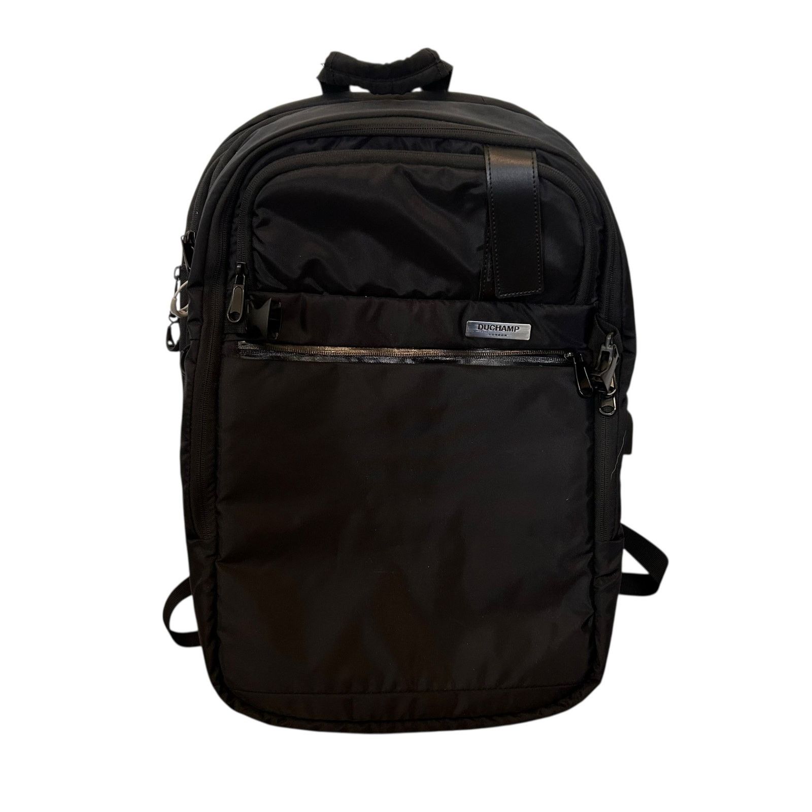 Duchamp Duchamp London Black Getaway Expandable Backpack Size ONE SIZE - 1 Thumbnail