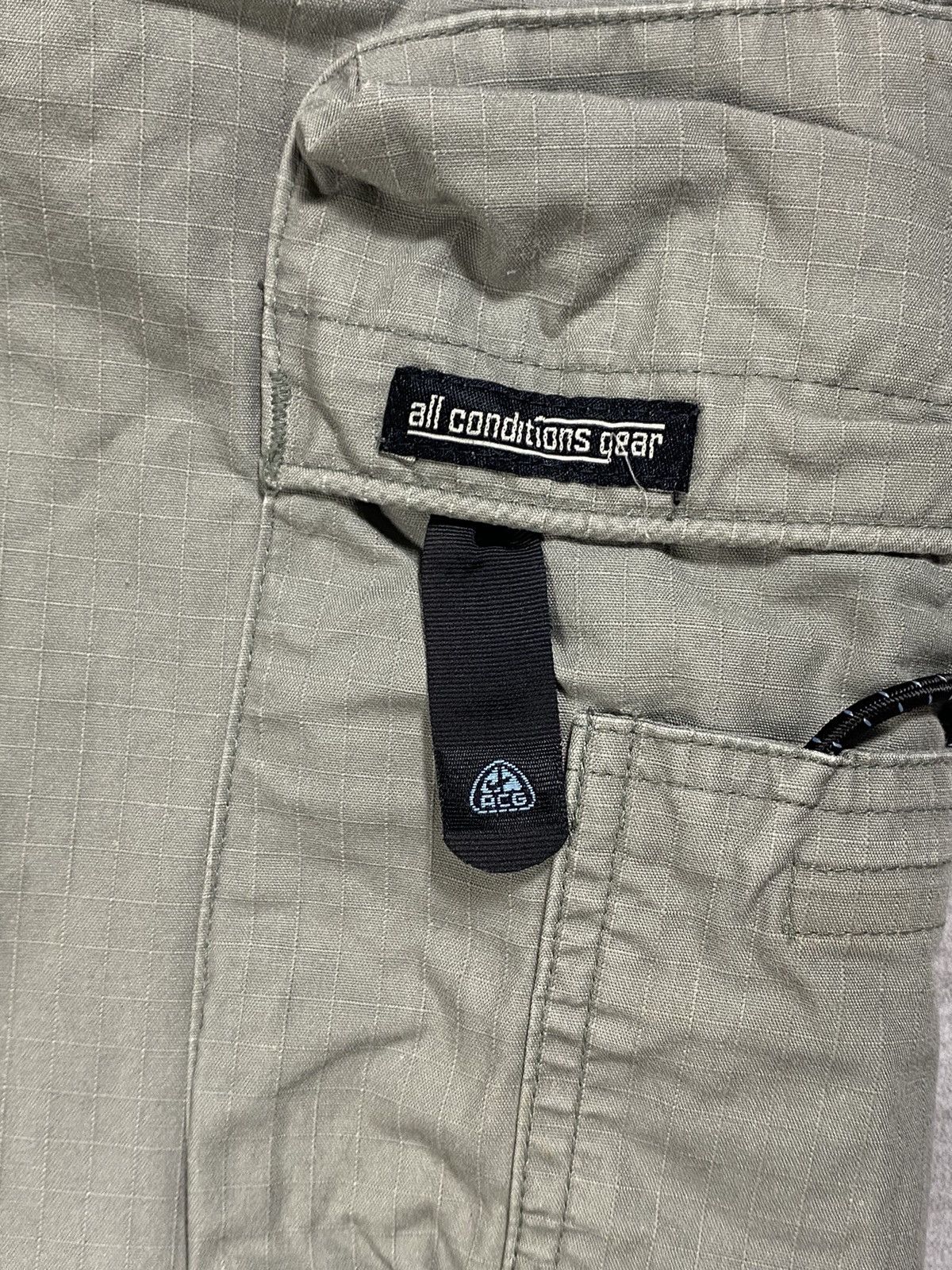 Nike ACG × Vintage Vintage Nike ACG Tactical Cargo Ripstop Size US 29 - 5 Thumbnail