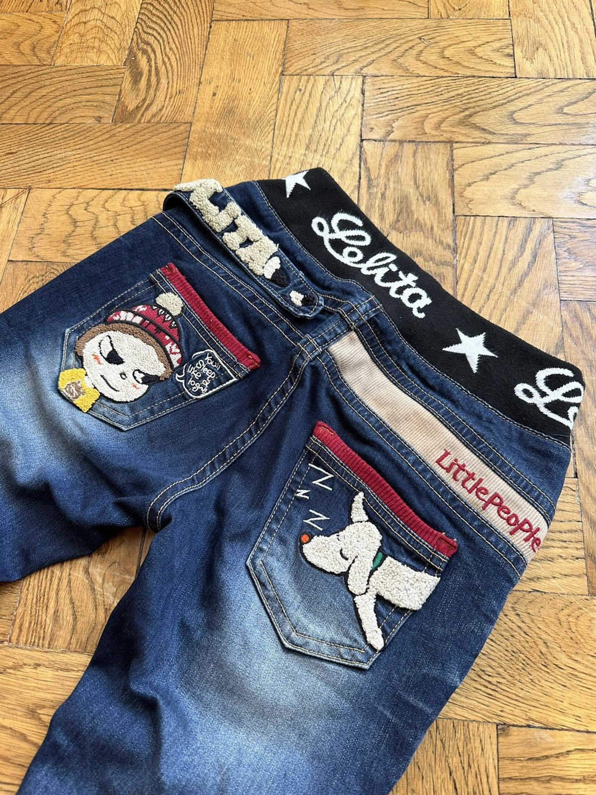 Japanese Brand Yoshitomo Nara Lolita Made in Korea Designer Jeans Size US 32 / EU 48 - 3 Thumbnail