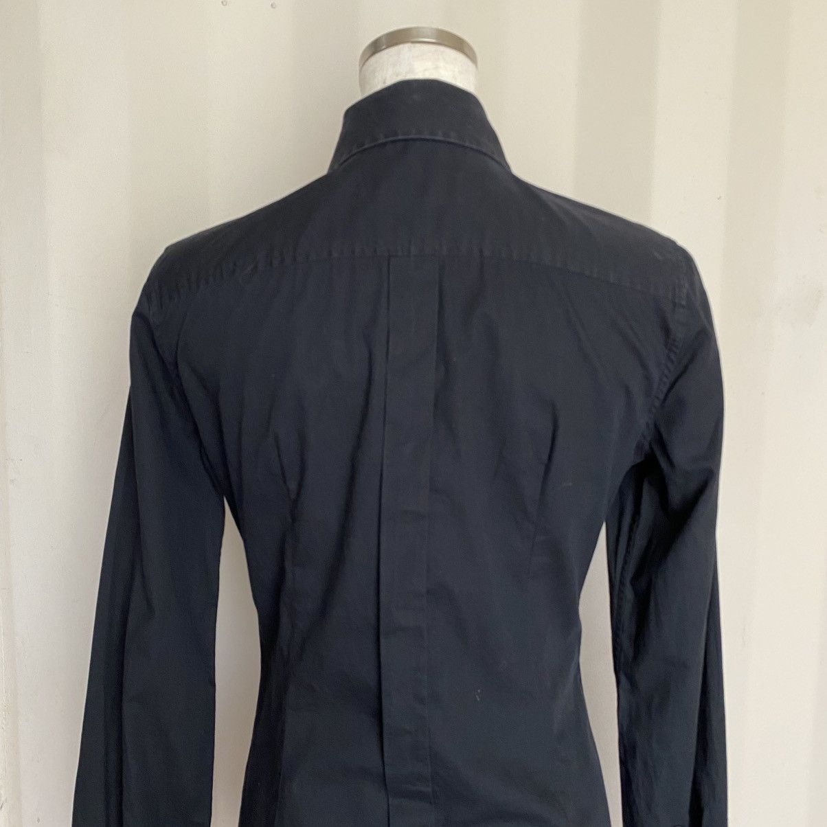 Dolce & Gabbana DOLCE & GABBANA Black Fitted Shirt Size S / US 4 / IT 40 - 18 Thumbnail