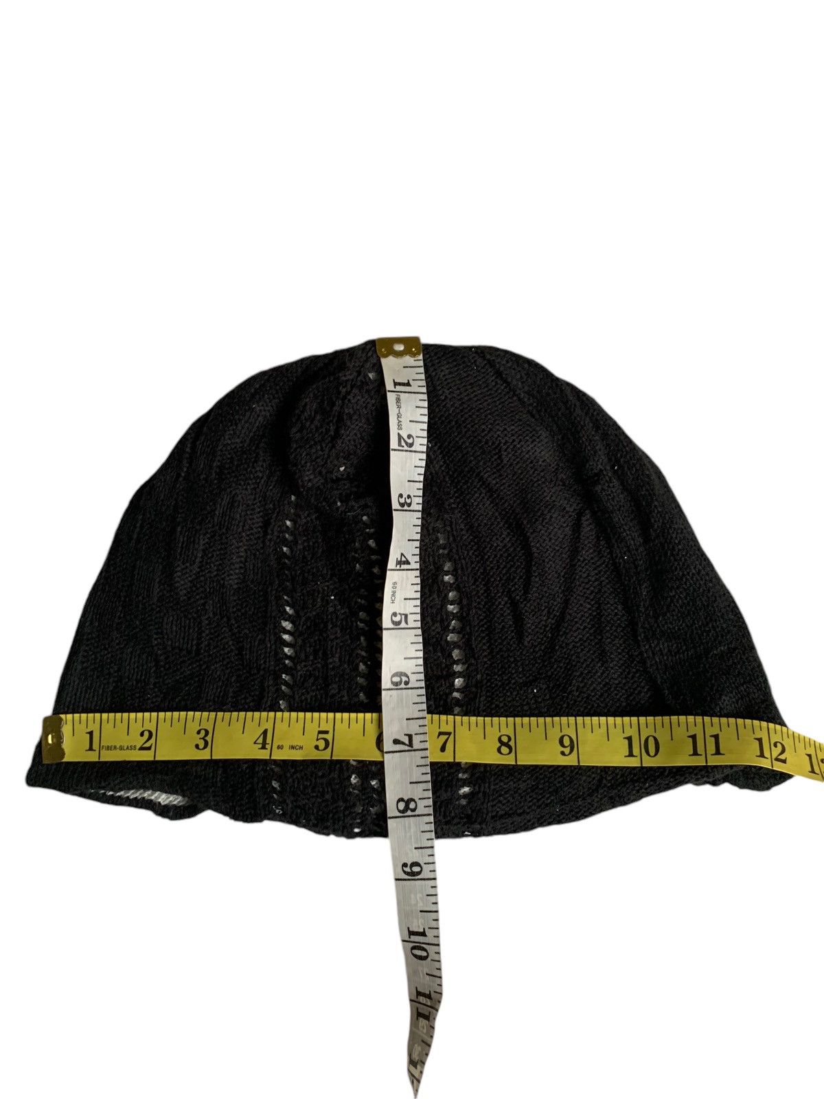14th Addiction × Beams Plus Beams Japanese Punk Style Distressed Big Beanie Hats☠️🎌 Size ONE SIZE - 10 Thumbnail