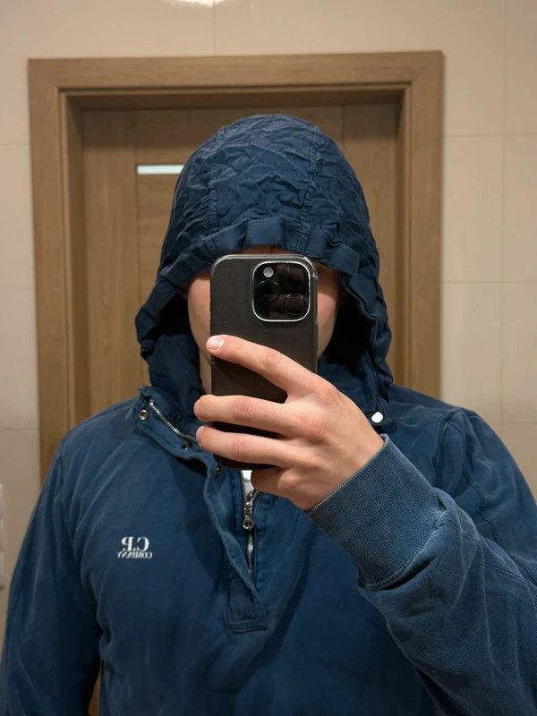 C.P. Company Vintage C.P. Company Hoodie / Sweatshirt – Navy Blue Size US L / EU 52-54 / 3 - 1 Thumbnail