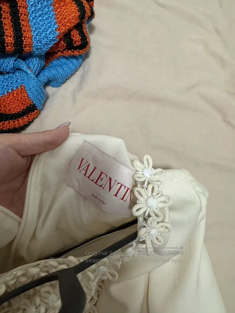 Valentino Valentino White dress Size S / US 4 / IT 40 - 5 Thumbnail