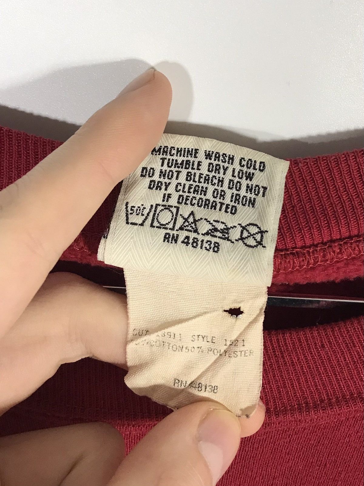 Nutmeg Vintage Boston Massachusetts Sweatshirt Size US XL / EU 56 / 4 - 7 Thumbnail
