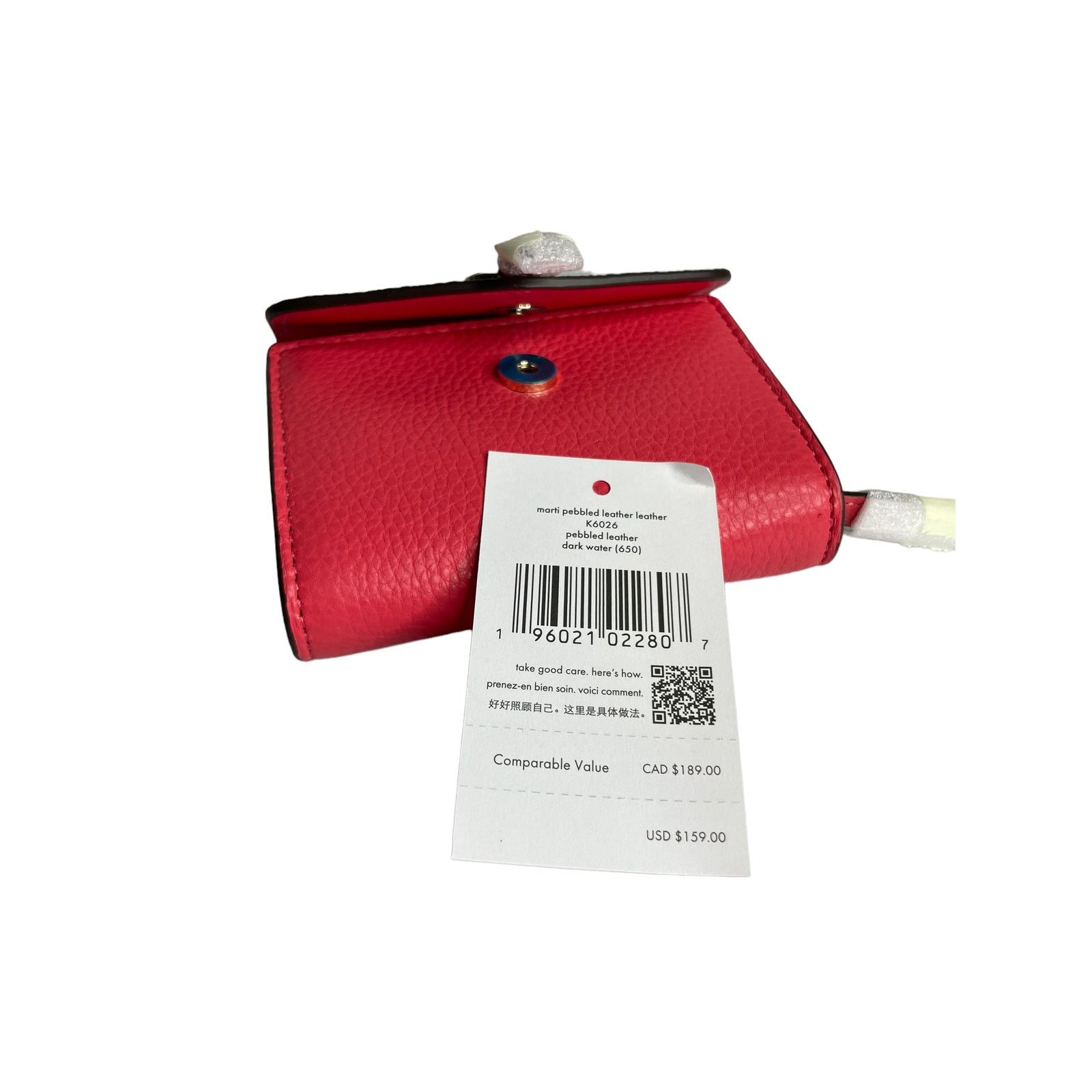 Kate Spade Kate Spade Marti Small Flap Wallet Pebbled Leather Size ONE SIZE - 6 Thumbnail