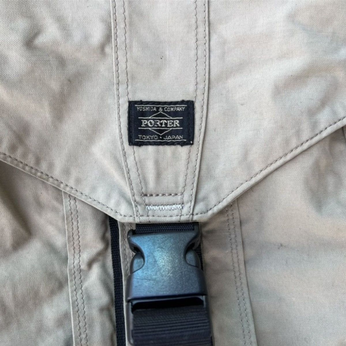 Head Porter VINTAGE SUNFADED PORTER CYLINDER DAYPACK/RUCKSACK/BACKPACK Size ONE SIZE - 4 Thumbnail