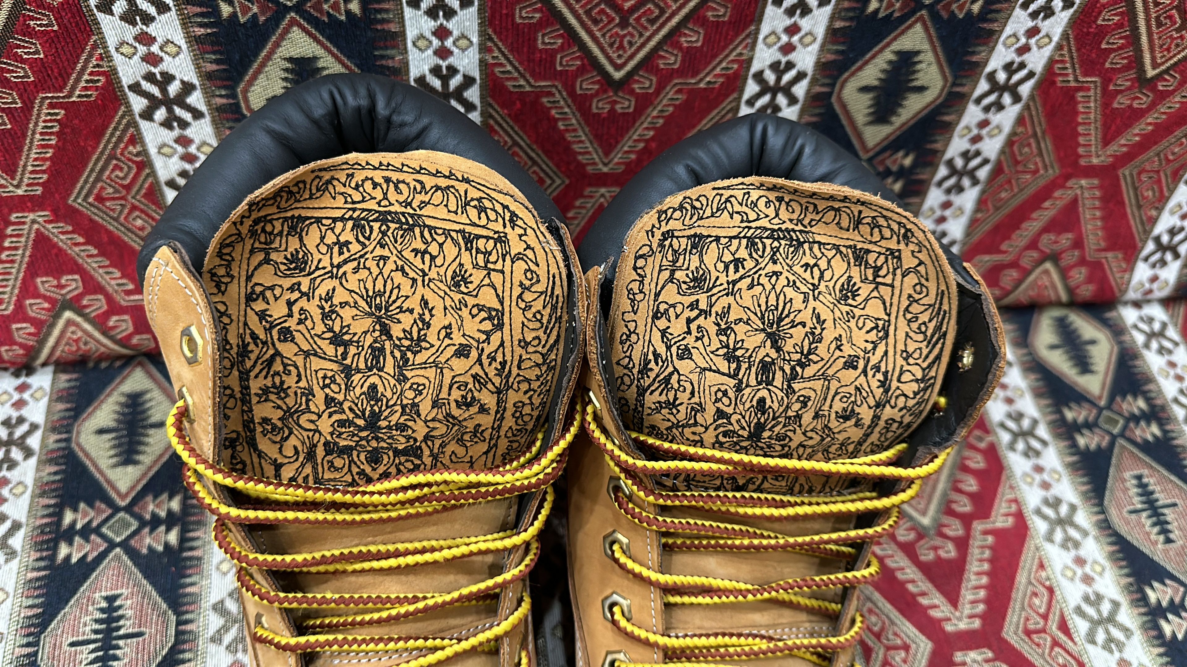 Derschutze Derschütze "yasmin v3" Boots Size 45 Timberland Style Size US 11 / EU 44 - 3 Thumbnail