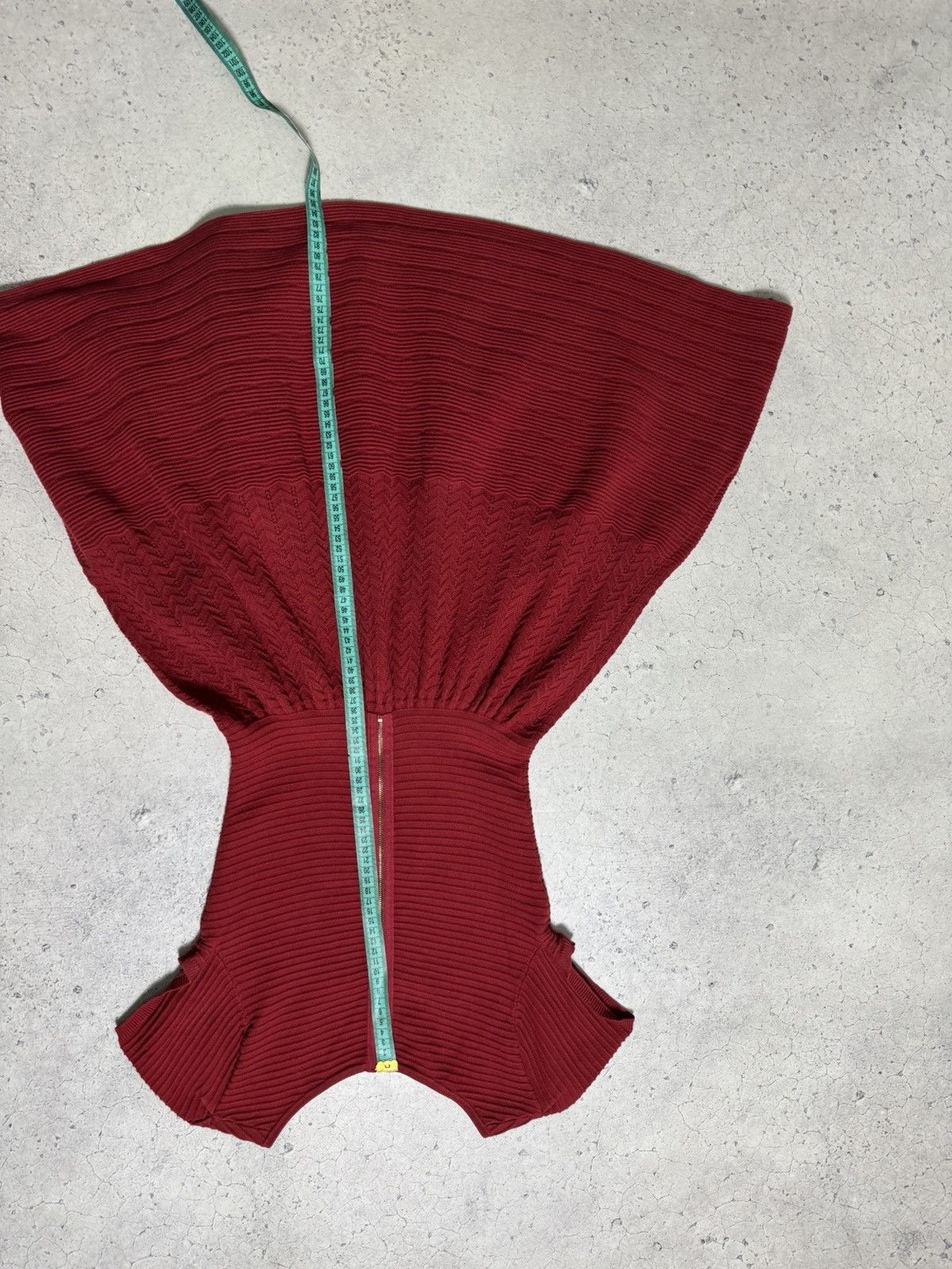 Sandro Sandro Red Knit Dress Size S / US 4 / IT 40 - 16 Thumbnail
