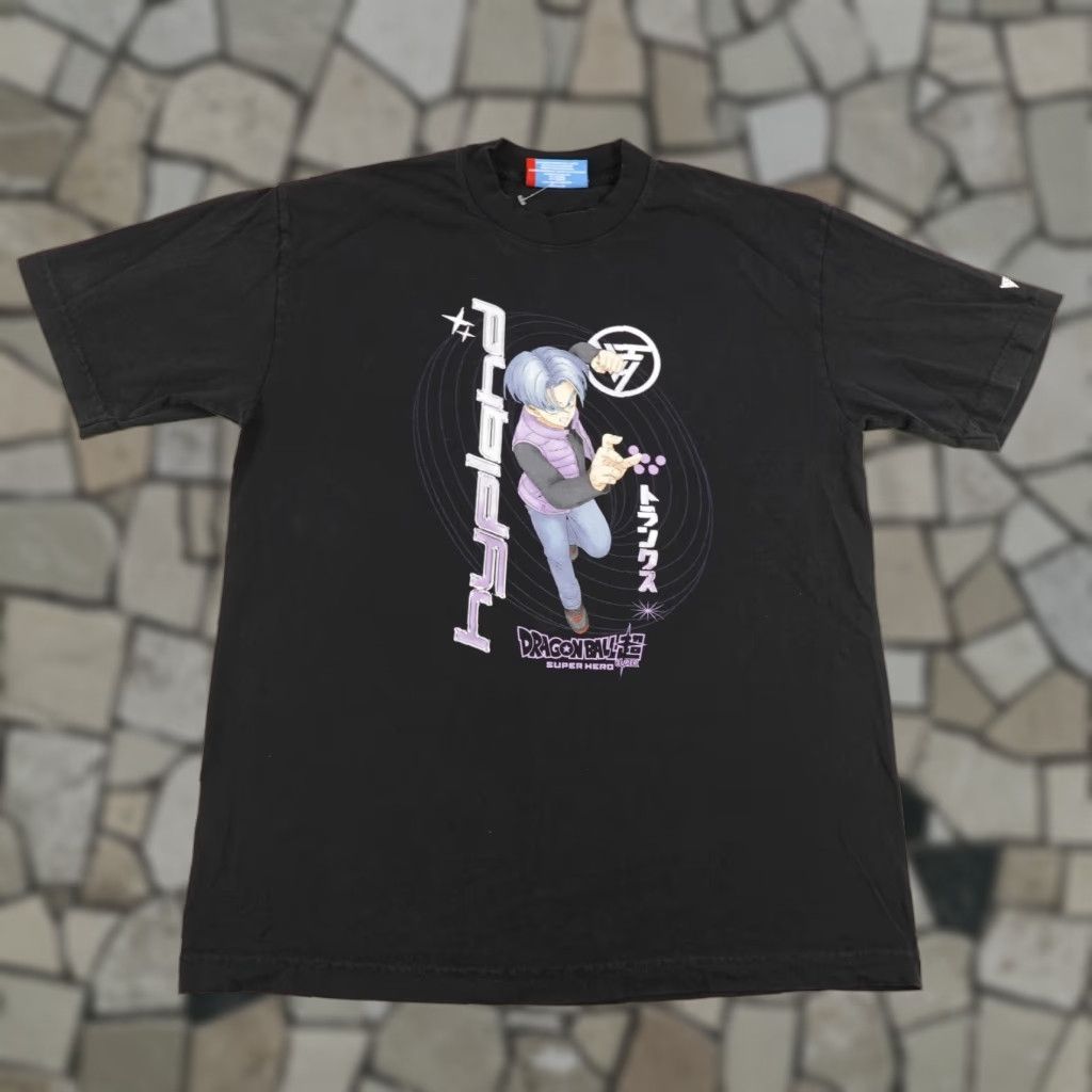 Hypland Hypland Dragon Ball Z T-Shirt Mens Medium Black Super Hero Trunks Japanese Anime Graphic Short Sleeve Size US M / EU 48-50 / 2 - 1 Thumbnail