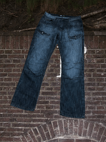 Japanese Brand CRAZY No Fear Vintage Y2K Baggy Rare Jeans Size US 32 / EU 48 - 1 Thumbnail