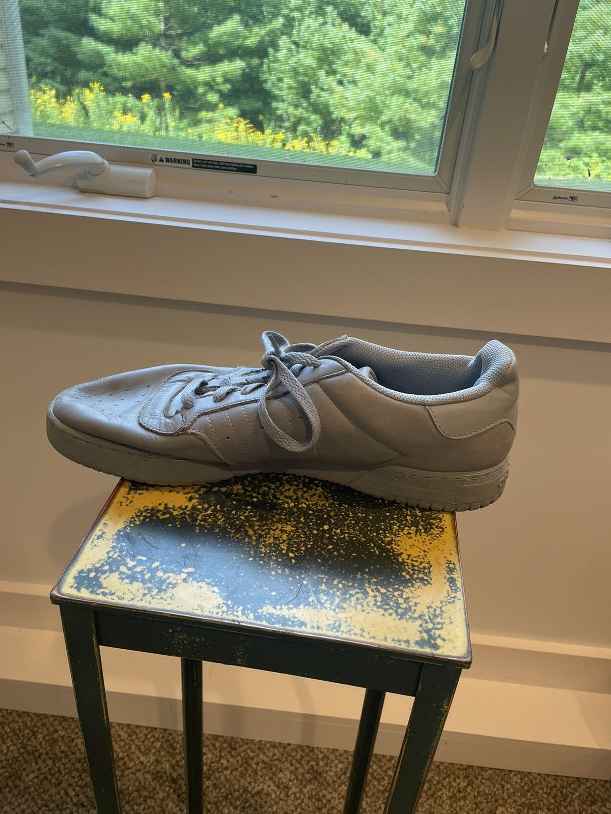 Adidas Yeezy Calabasas in Blue Grey Size US 13 / EU 46 - 6 Thumbnail