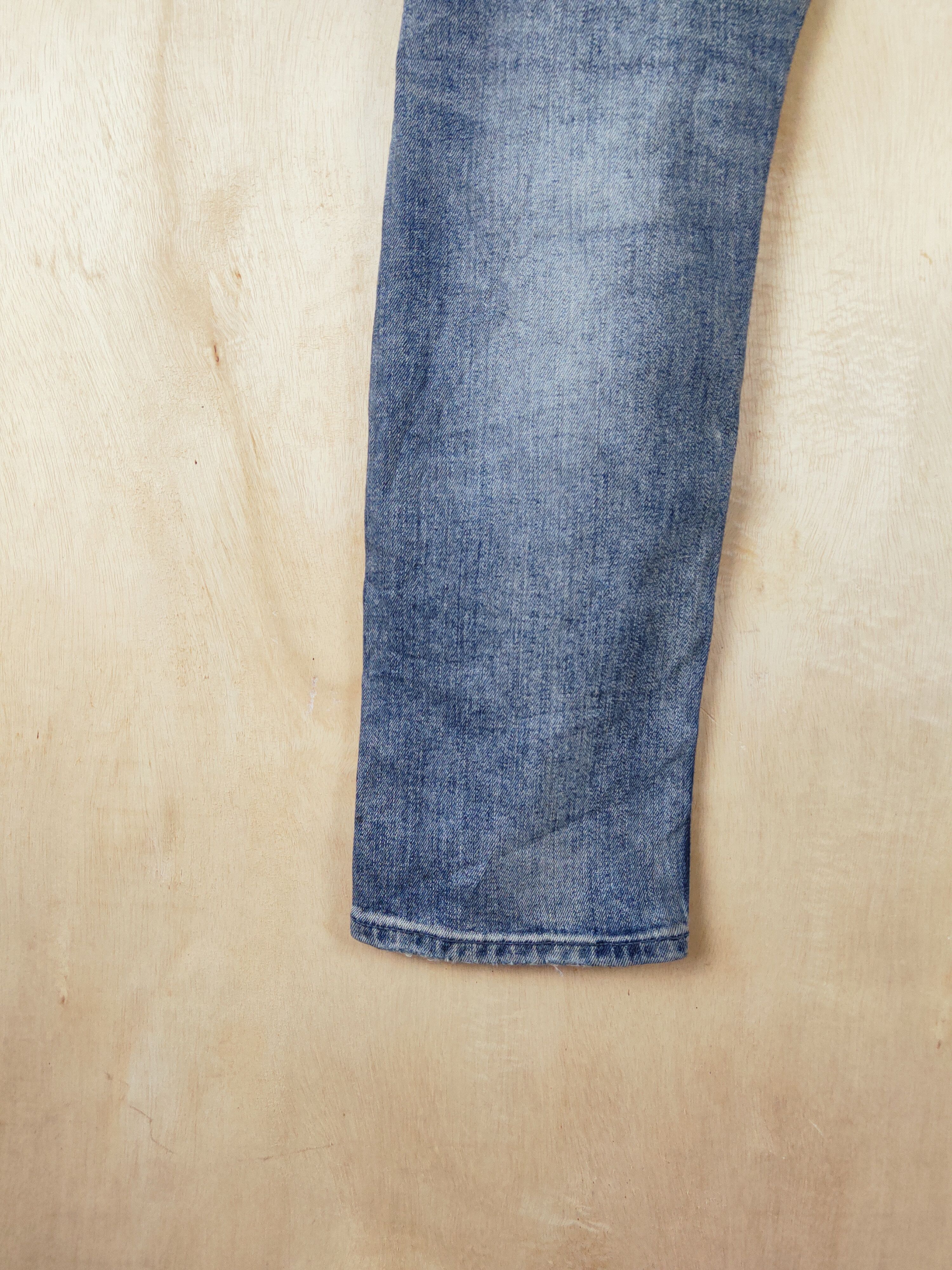 Bayflow Blue Faded Distressed Ripped Jeans #S2652