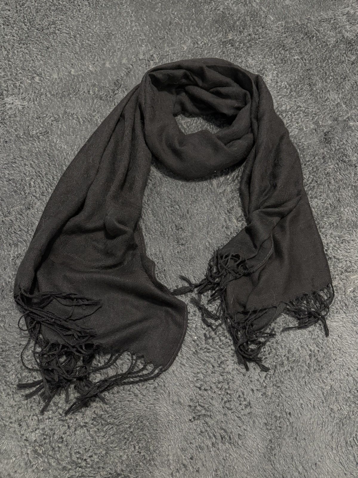 Dior × Hedi Slimane AW07 Dior Homme 'Navigate' Black Wool Arm