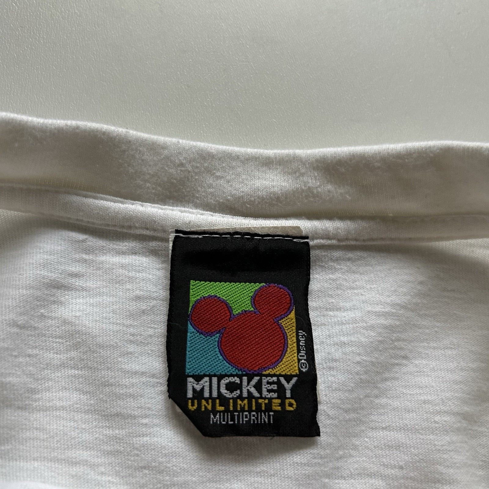 Disney Vintage 90s Disney Mickey Shirt Large Full Of Love Heart Art Size US L / EU 52-54 / 3 - 3 Thumbnail