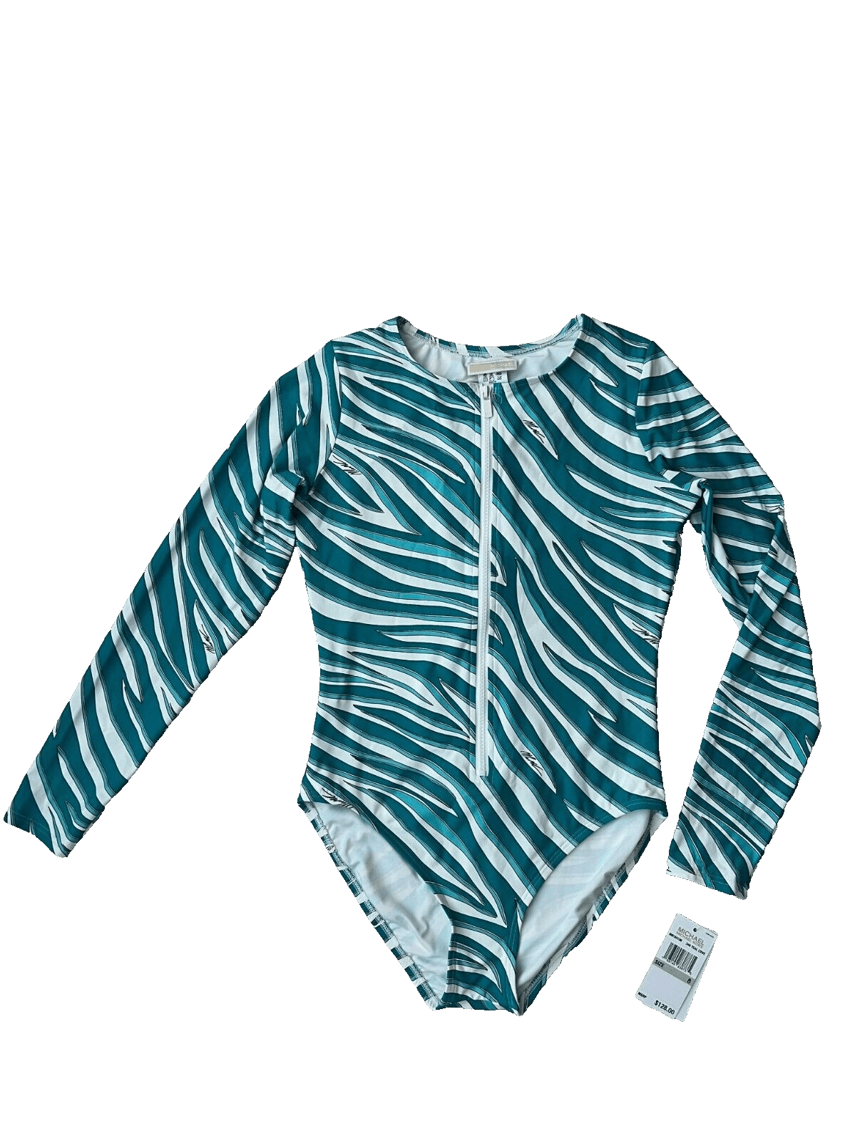 MICHAEL Michael Kors Swim Paddle Rashguard Swim Bodysuit 8