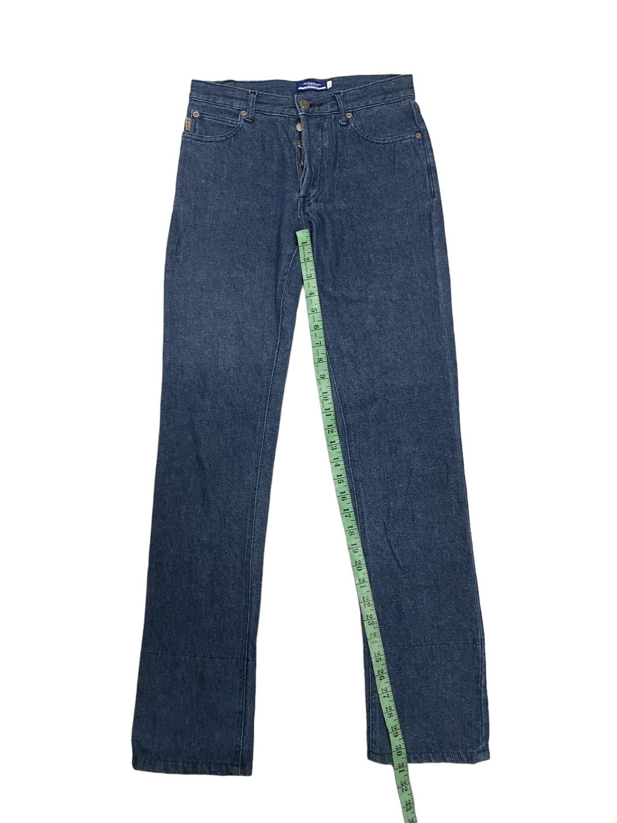 Burberry × Japanese Brand × Vintage Vintage Burberry NovaChek Blue Label Denim Jeans Size 25" / US 0 / IT 36 - 11 Thumbnail