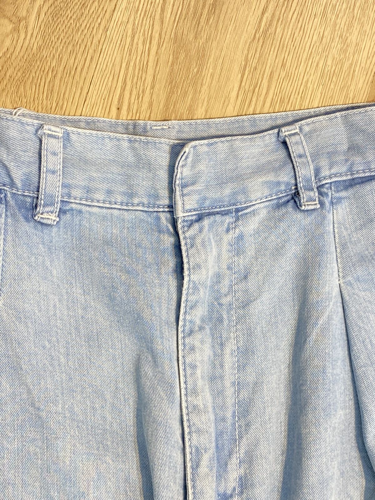 Japanese Brand Japanese Brand Baggy Blue Wash Light Jeans Size US 26 / EU 42 - 13 Thumbnail