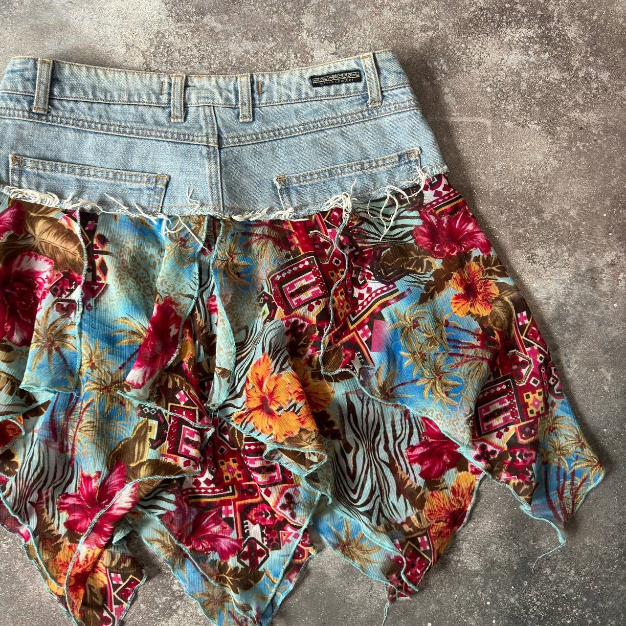 20471120 Amazing Vintage Mesh Skirt (like Jean Paul Gaultier) Size 26" / US 2 / IT 38 - 7 Thumbnail