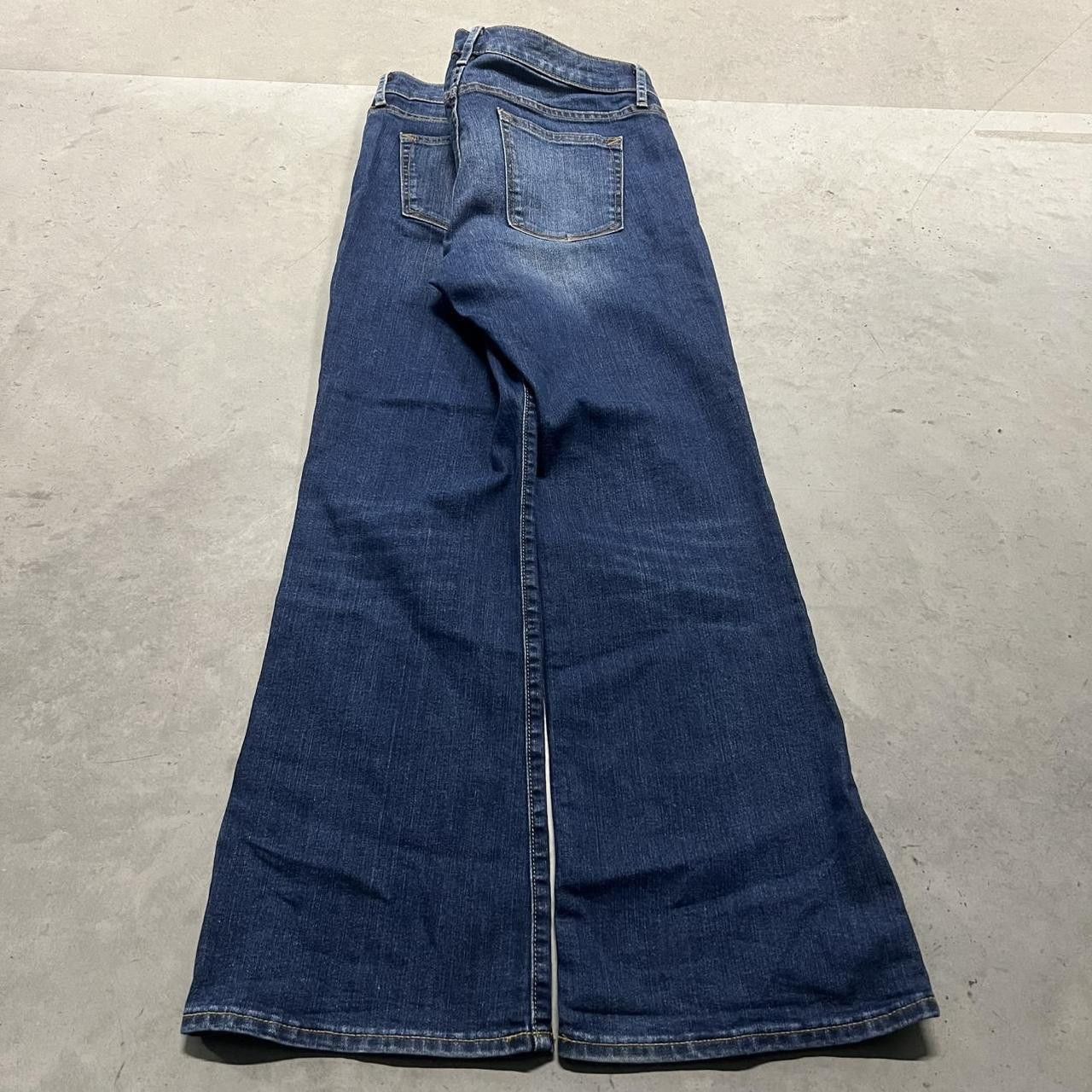 Gap Crazy Vintage Y2K/2000s Flared Bootcut Gap Jeans Blue Denim Jeans! Size US 32 / EU 48 - 4 Thumbnail