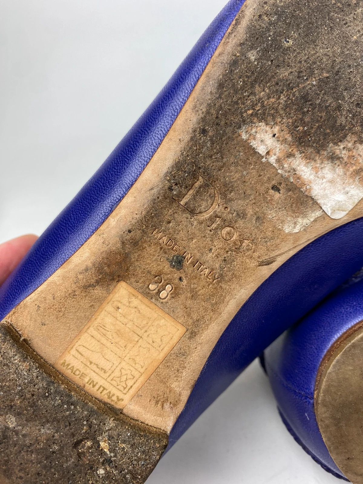 Designer × Dior christian dior ballet flat shoes cyber vintage retro leather Size US 7.5 / IT 37.5 - 6 Thumbnail