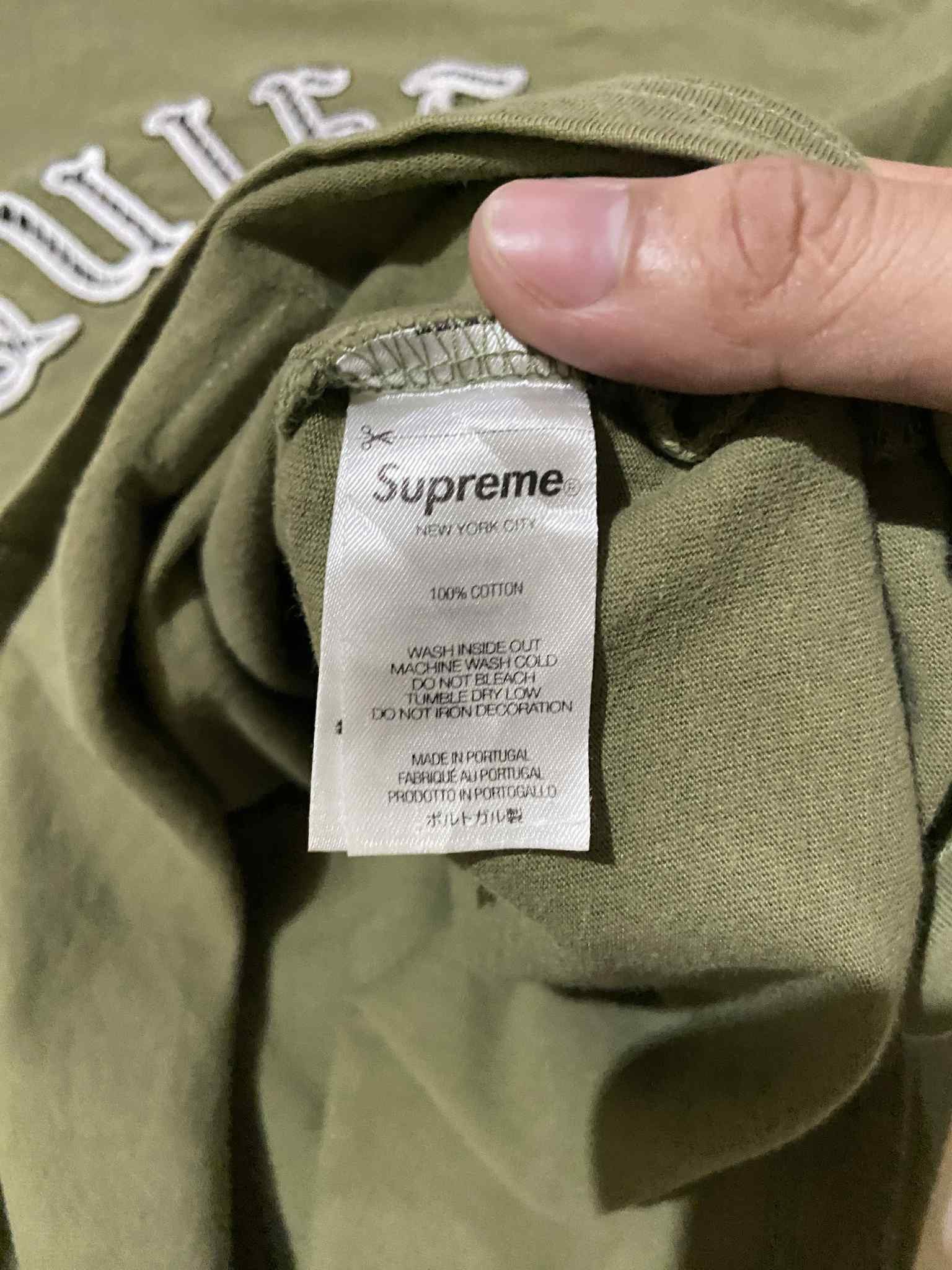 Supreme Supreme Quiet Storm Tee Size US L / EU 52-54 / 3 - 5 Thumbnail