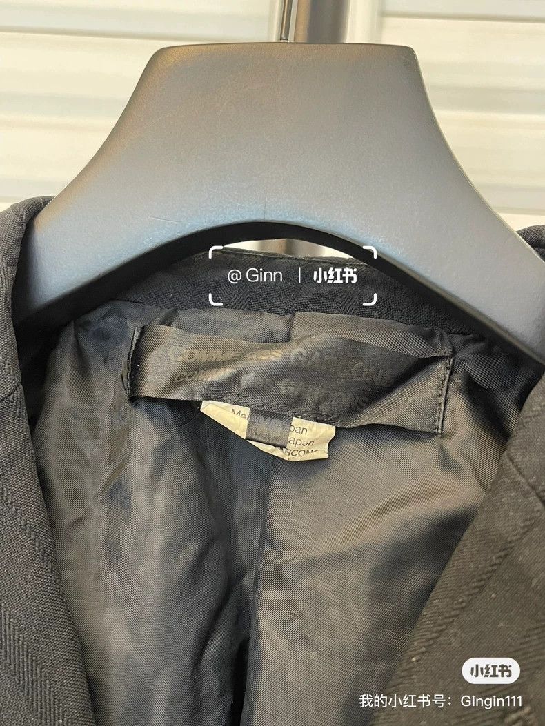 Comme des Garcons Comme Des Garcons Navy Collar Blazer Size XS / US 0-2 / IT 36-38 - 2 Thumbnail