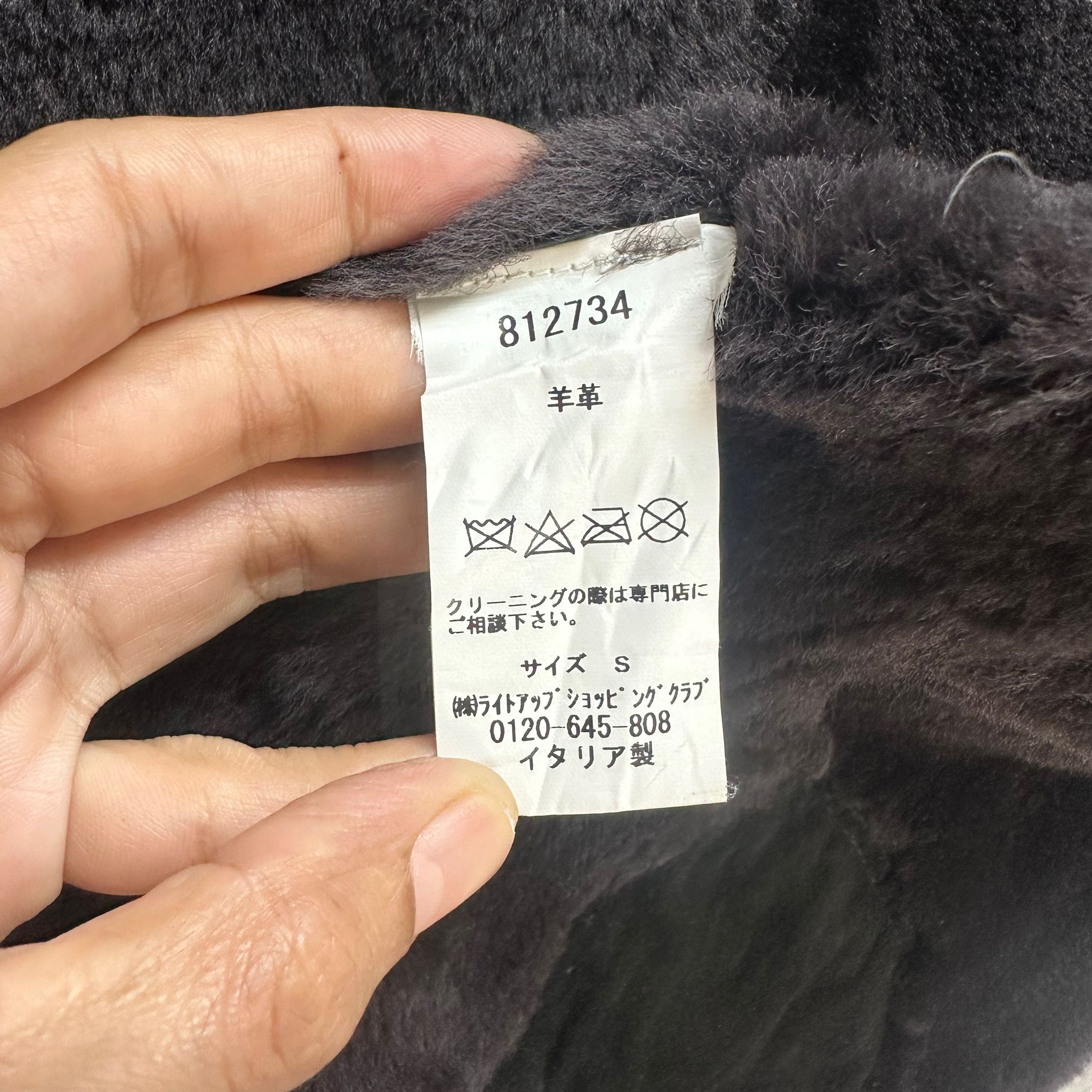 Japanese Brand TRASHED🔥 EMMETI DI FRANCO SUEDE SHERPA VEST #7850-183 Size US S / EU 44-46 / 1 - 8 Thumbnail