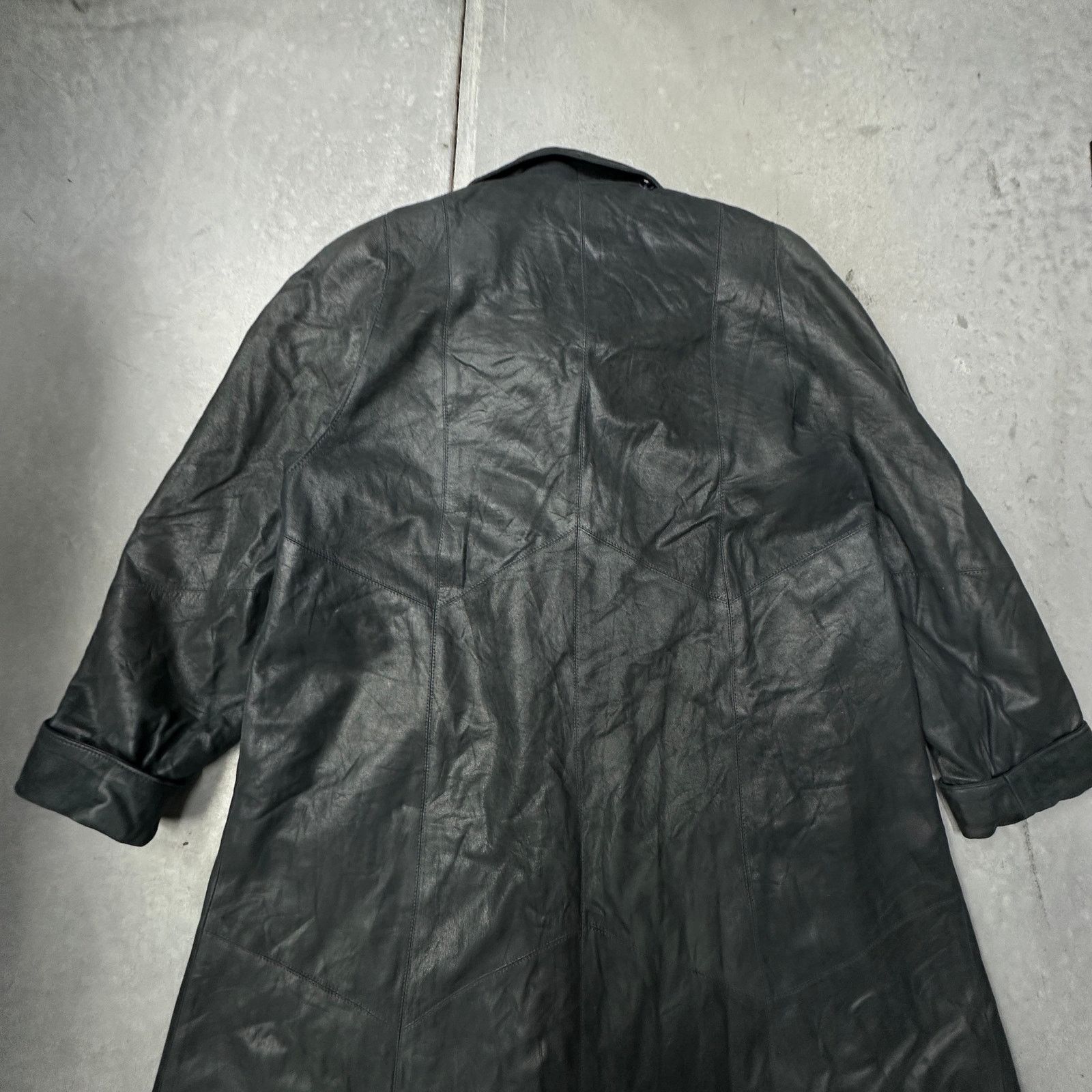 Valentino Vintage Valentino Varsova Long Leather Trench Coat Women XXL Size XXL / US 16-18 / IT 52-54 - 13 Thumbnail