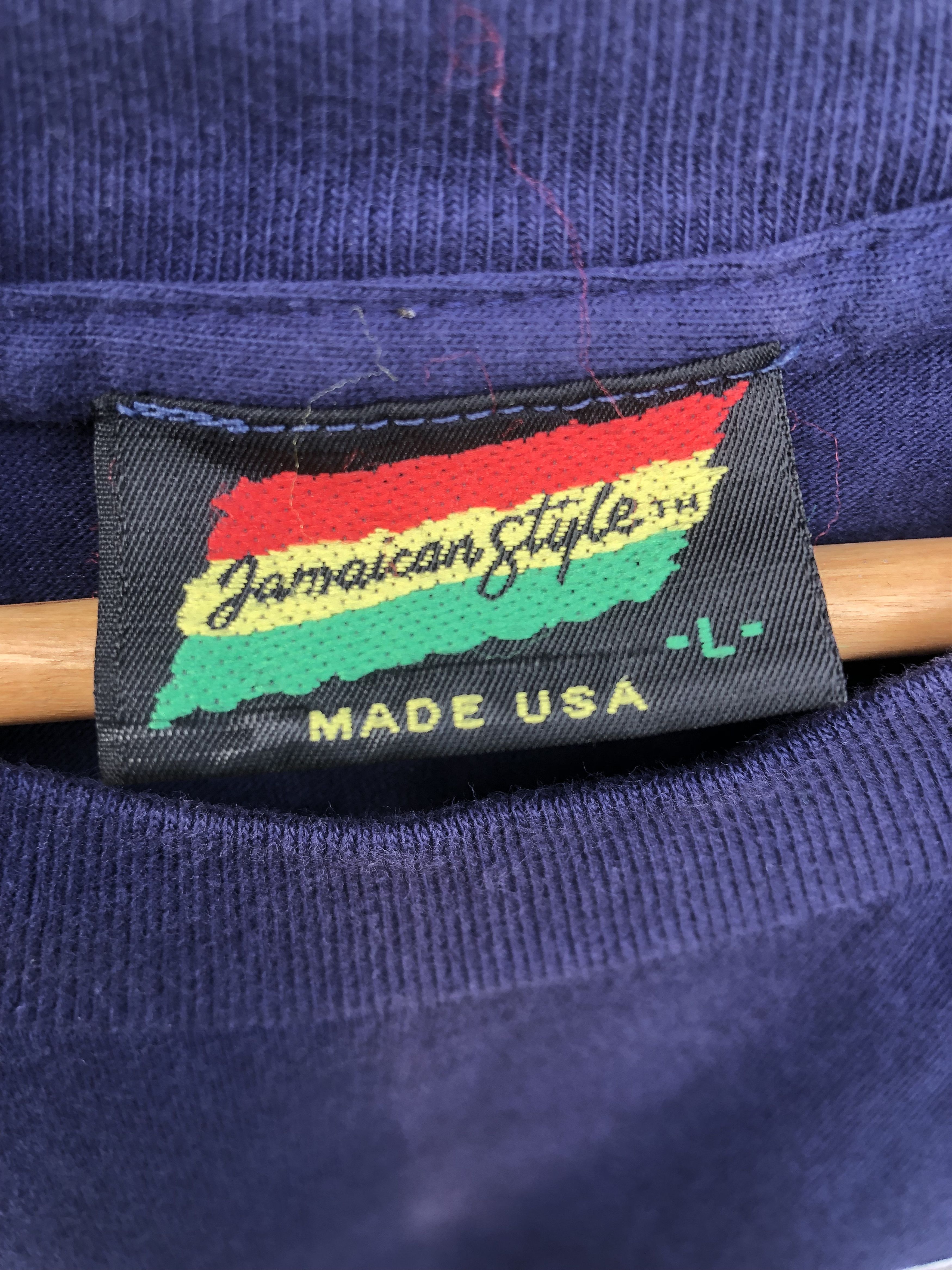 Bob Marley Vintage 90s Bob Marley Jamaican Style Tee Size US L / EU 52-54 / 3 - 3 Thumbnail