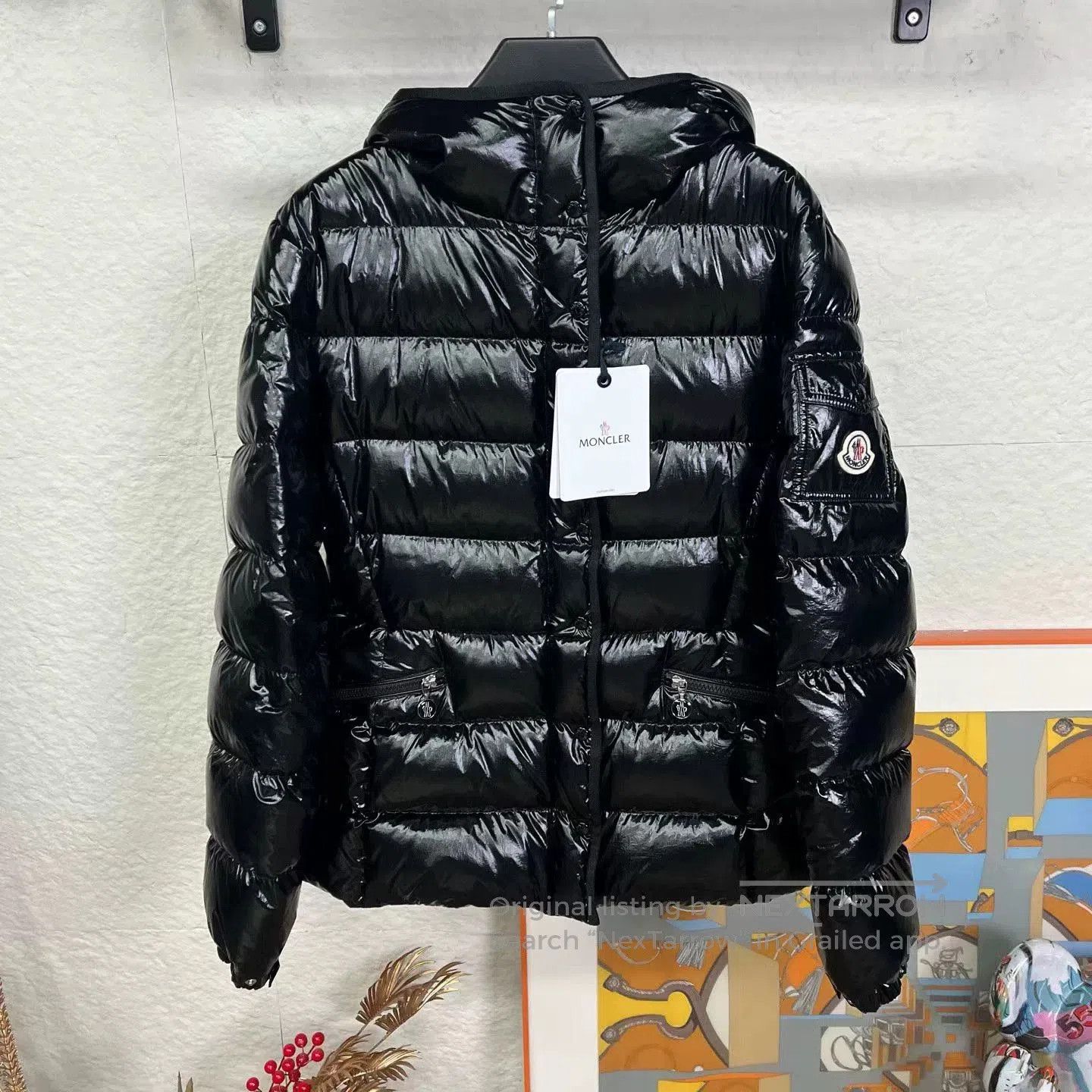 Moncler black moncler barante puffer jacket. Size S / US 4 / IT 40 - 1 Thumbnail