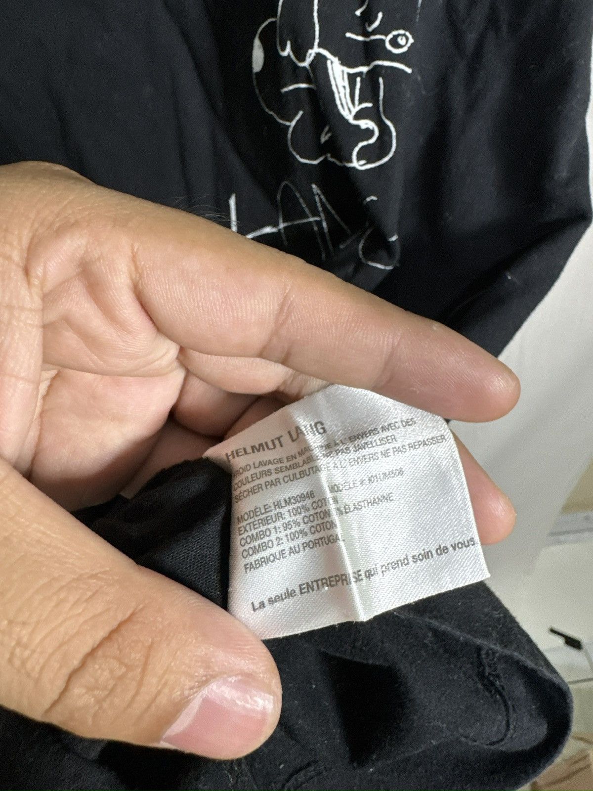 Helmut Lang Helmut Lang Doll Tee Size US XL / EU 56 / 4 - 6 Thumbnail