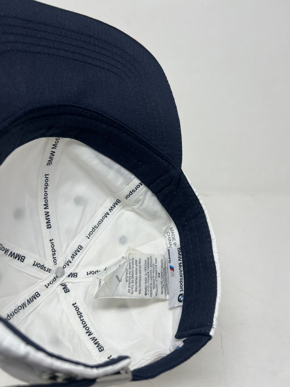 BMW BMW Motorsport Hat Size ONE SIZE - 9 Thumbnail