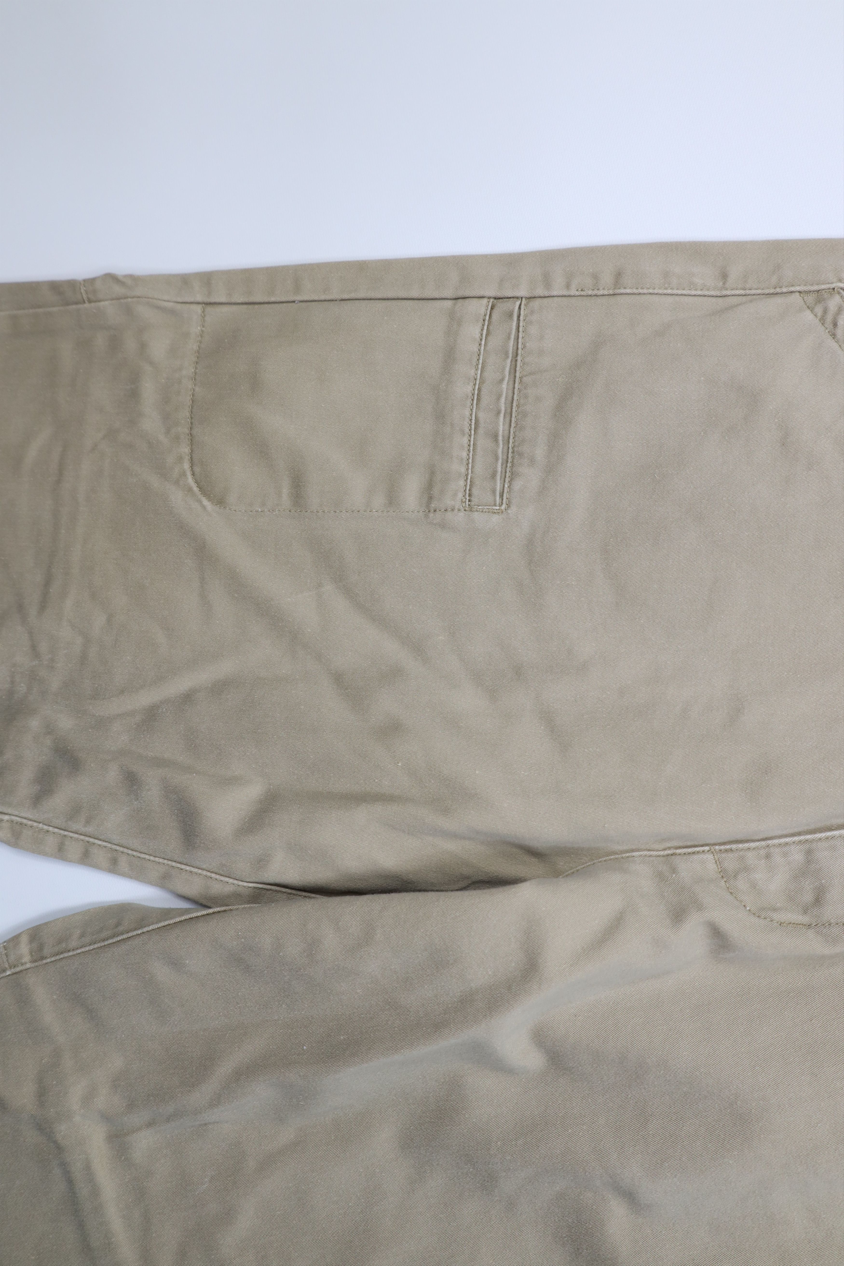 Guess Vintage 90s Guess Spell Baggy Wide Leg Dungaree Pants Khaki Size US 34 / EU 50 - 6 Thumbnail