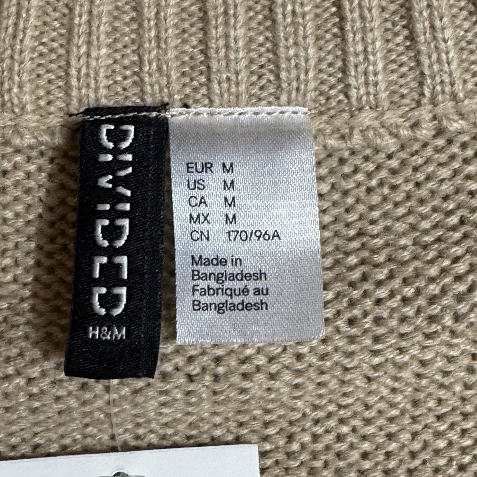 H&M H&M Divided Sweater Womens Medium Cropped Streetwear Preppy Size M / US 6-8 / IT 42-44 - 6 Thumbnail