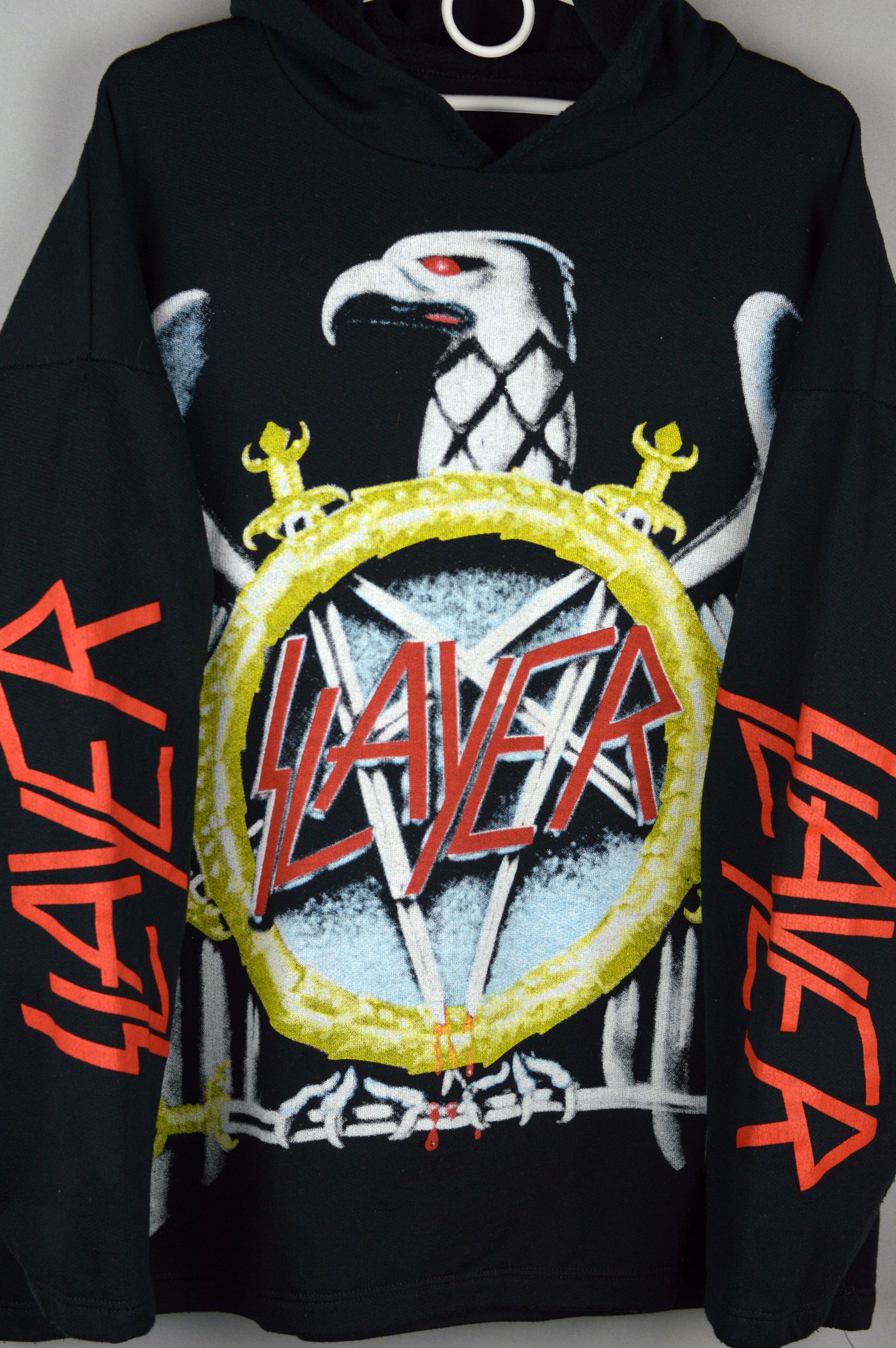 Slayer × Vintage Vintage Slayer 90s hoodie Size US L / EU 52-54 / 3 - 3 Thumbnail