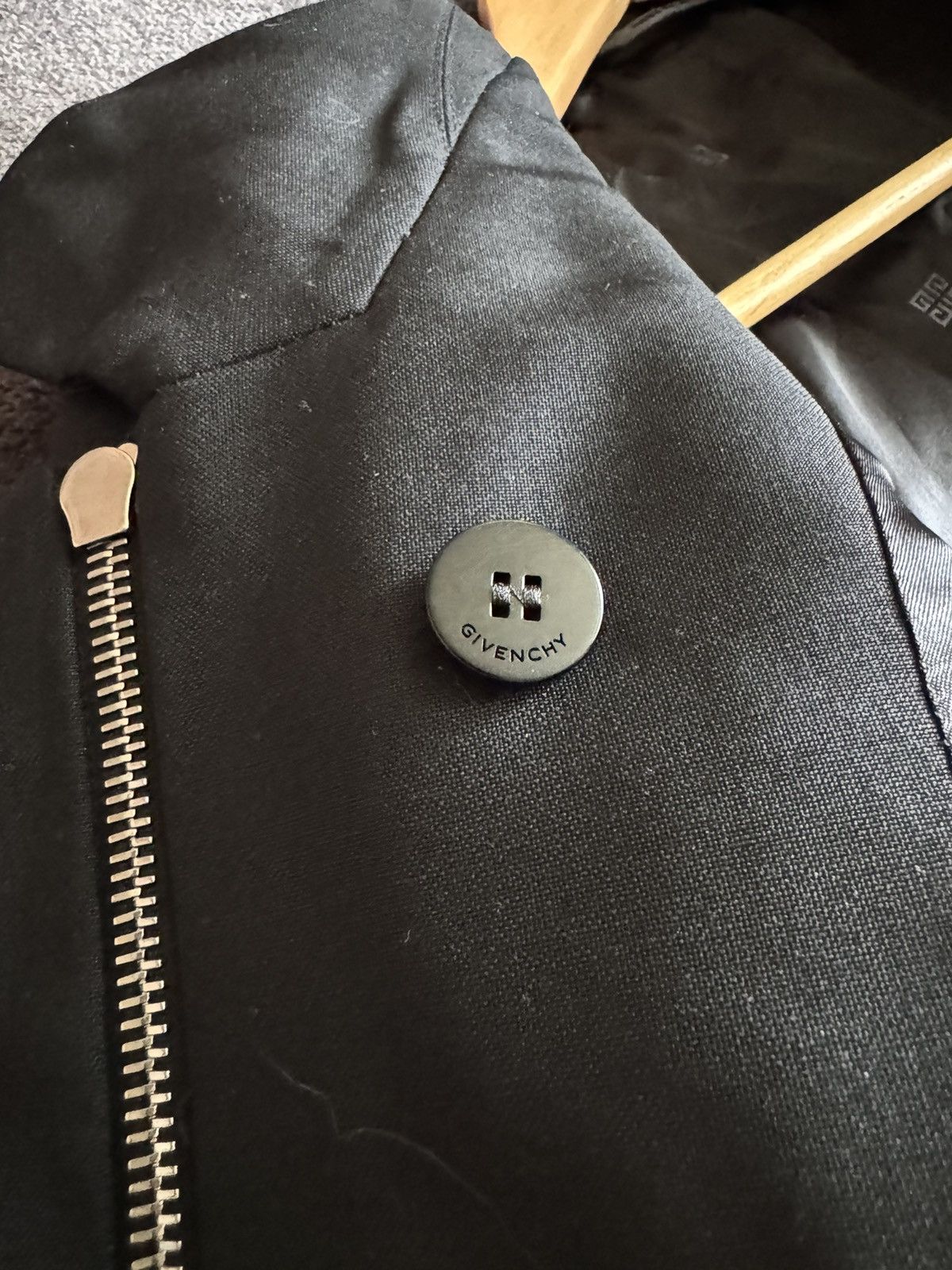 Givenchy Givenchy zip up woman's blazer jacket Avant-Garde Size XS / US 0-2 / IT 36-38 - 13 Thumbnail