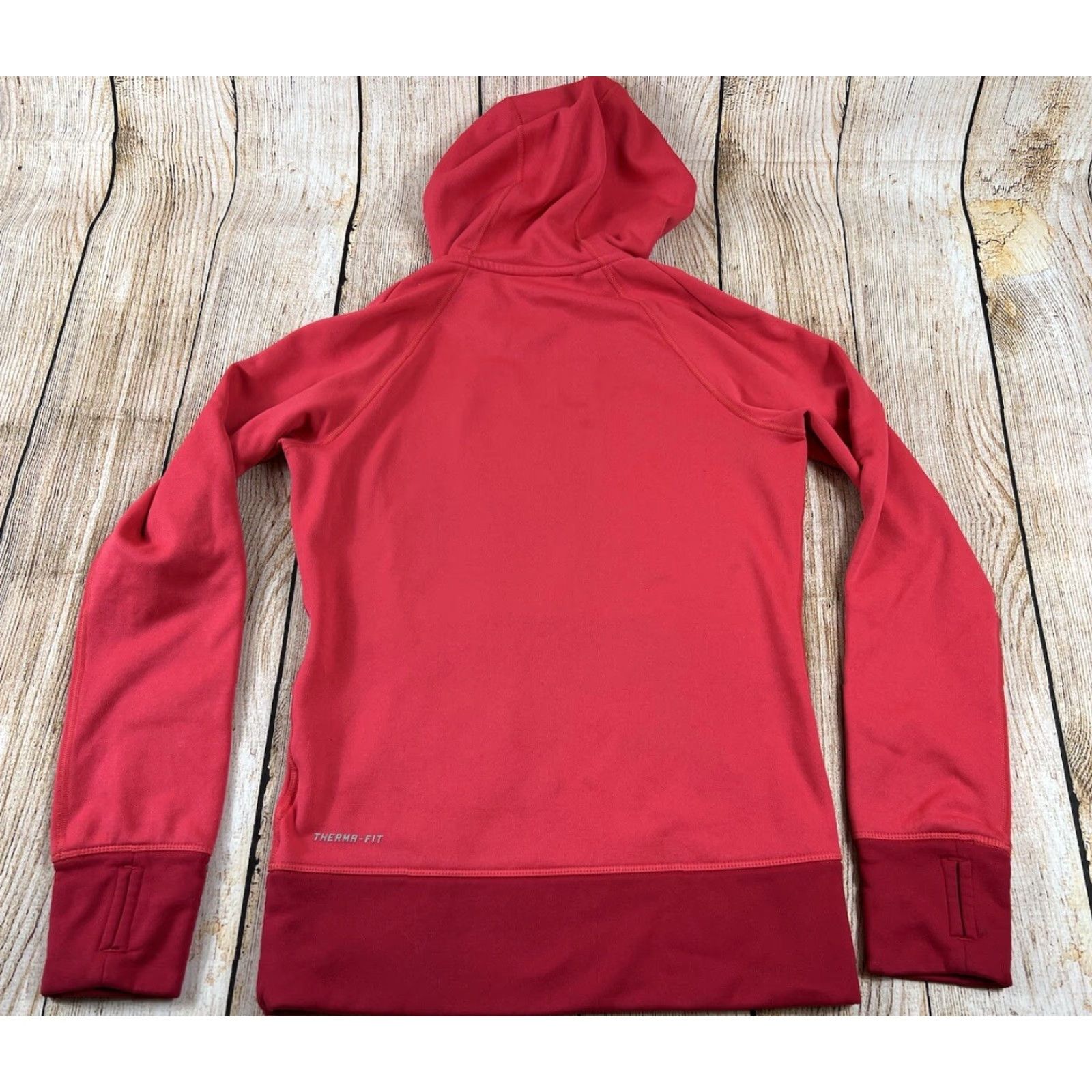 Nike VINTAGE Womens Nike Therma Pullover Hoodie XS Pink Womens XS Pink Nike Therma Pullover Hoodie Sport Activewear Girls/ Womens Size XS / US 0-2 / IT 36-38 - 2 Thumbnail