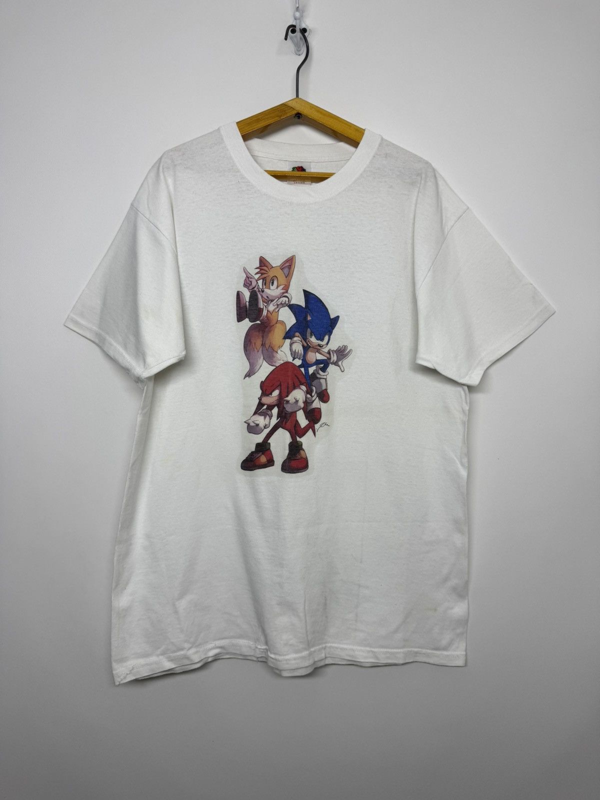 Fruit Of The Loom VINTAGE SONIC THE HEDGEHOG GRAPHIC TEE Size US L / EU 52-54 / 3 - 1 Thumbnail