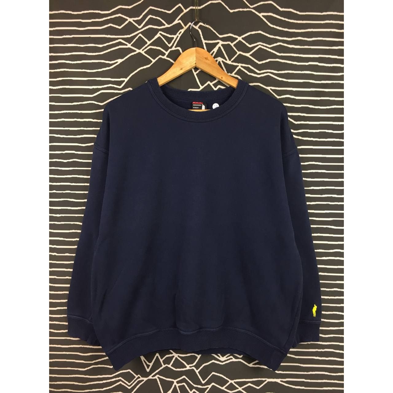 Japanese Brand × Vintage Vtg N.K.P Seriously Street Wise Casual Sweatshirt Size L Size US L / EU 52-54 / 3 - 1 Thumbnail