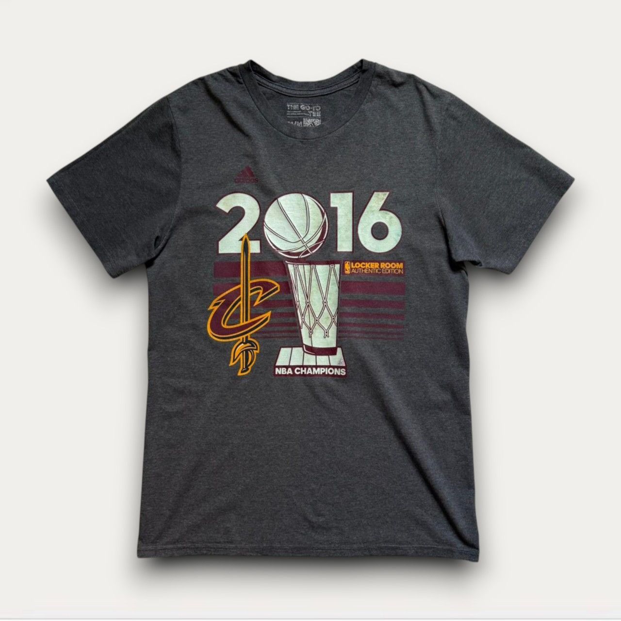 Adidas Cleveland Cavaliers 2016 Locker Room Ed. Tee Size US M / EU 48-50 / 2 - 1 Thumbnail